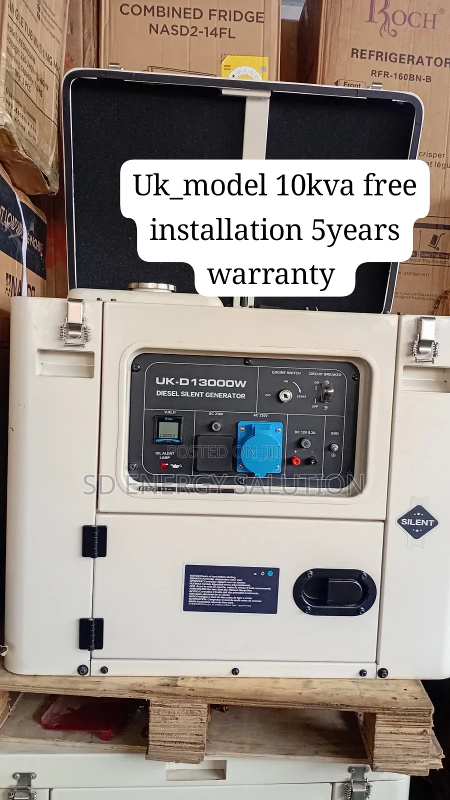 UK_MODEL 10kVA 13000W Generator – Dependable Power for Every Need