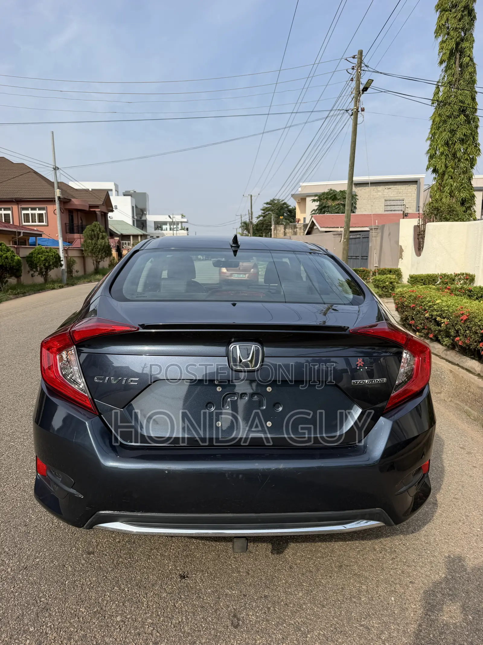 Honda Civic Touring Sedan 2019 Gray