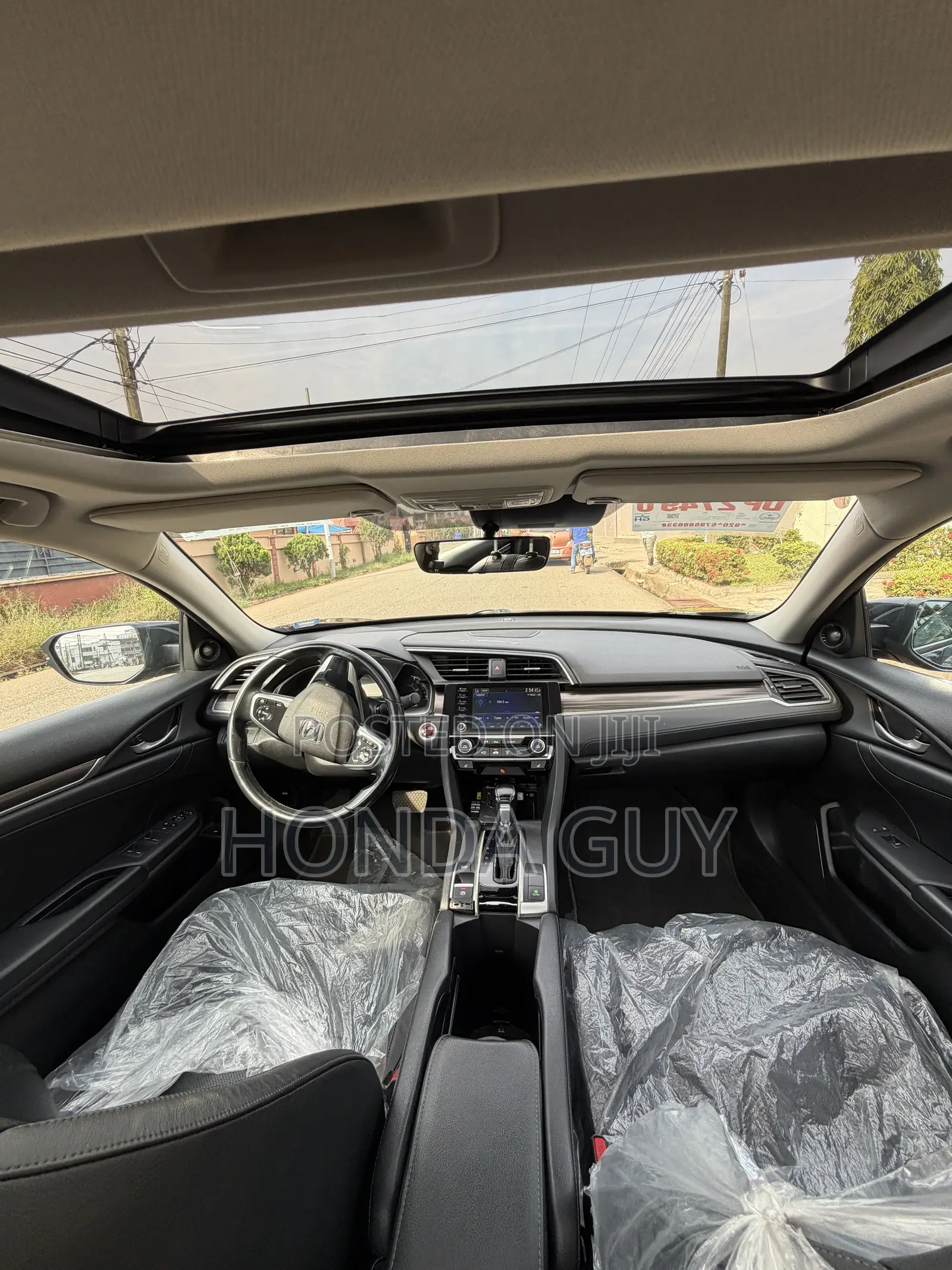 Honda Civic Touring Sedan 2019 Gray