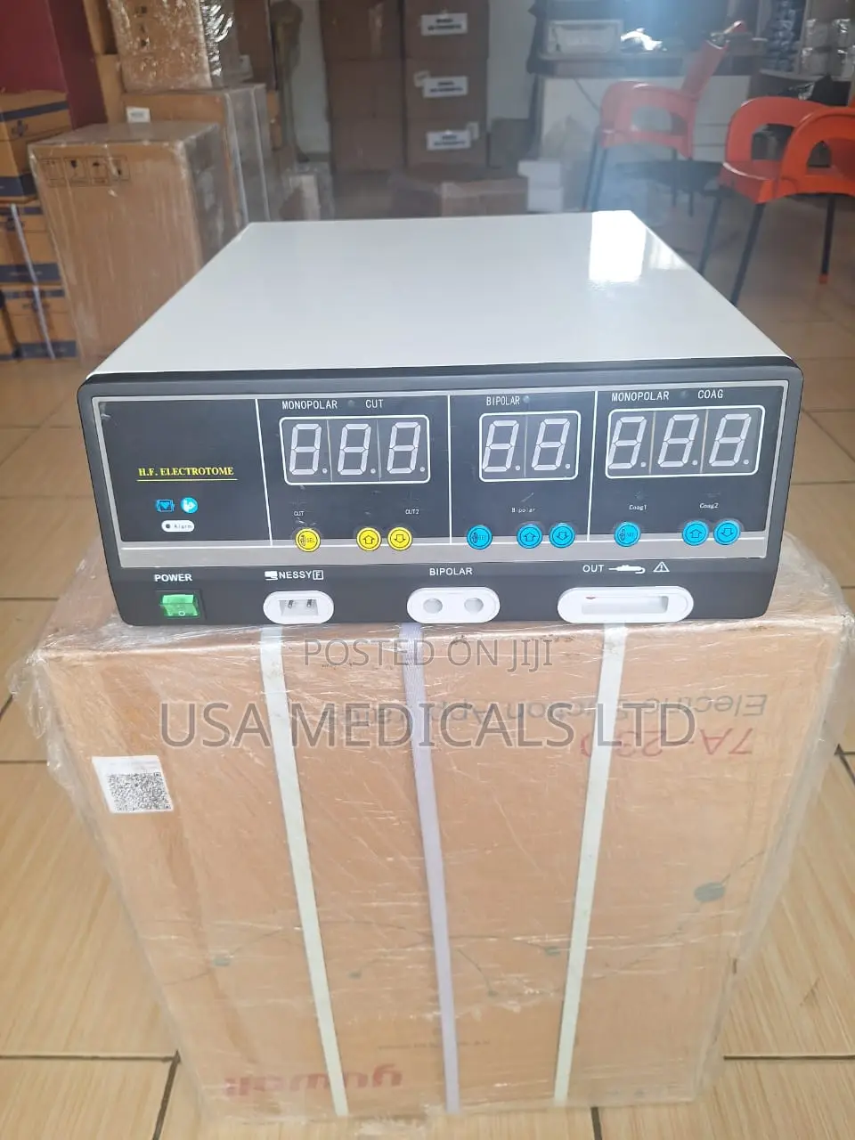 Diathermy / Electrosurgical Unit With Bipolar