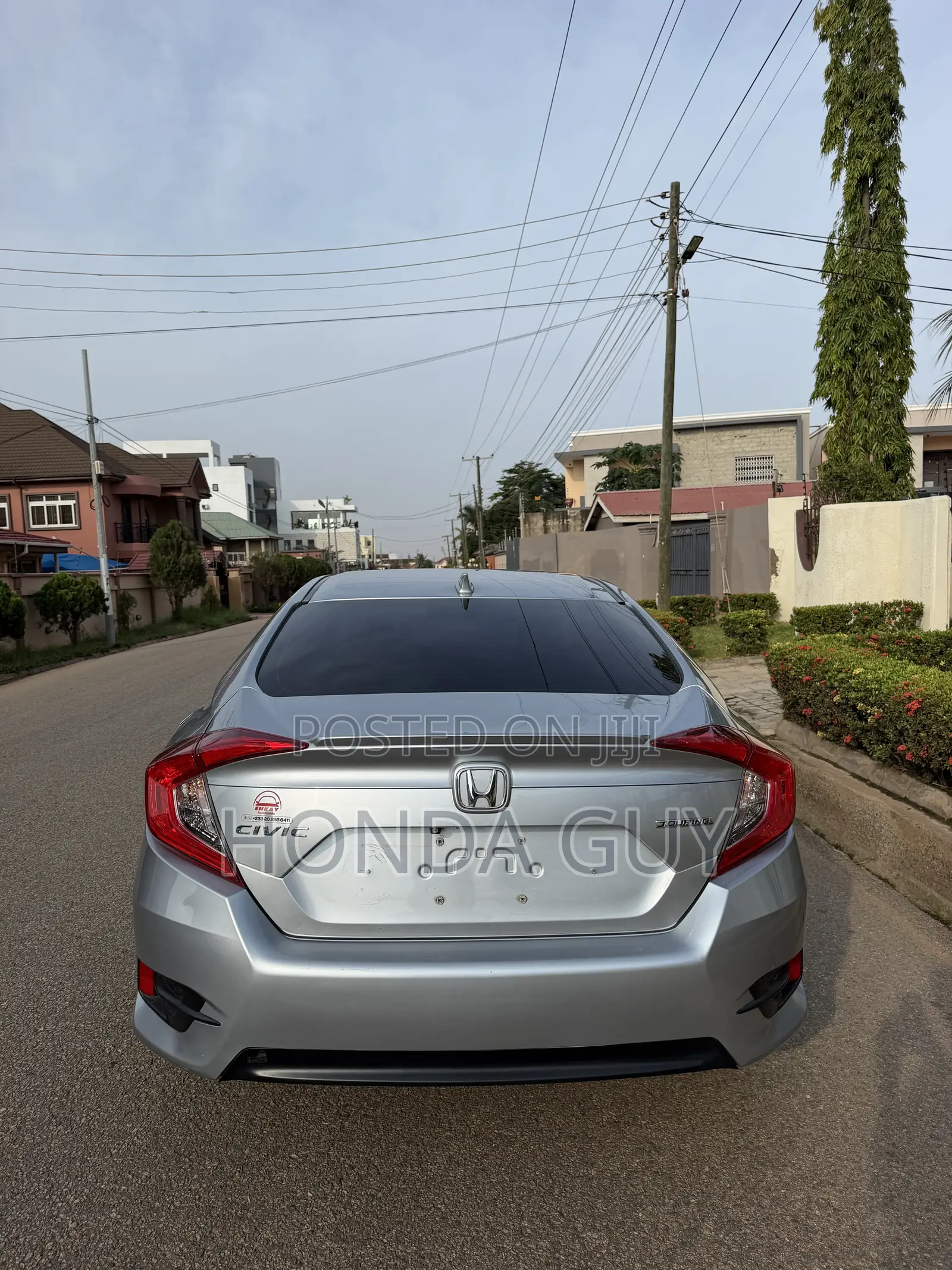 Honda Civic Touring Sedan 2018 Silver