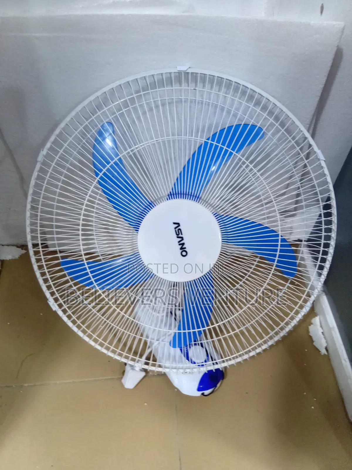 Asano Wall Fan – Powerful Airflow Low Noise Cooling
