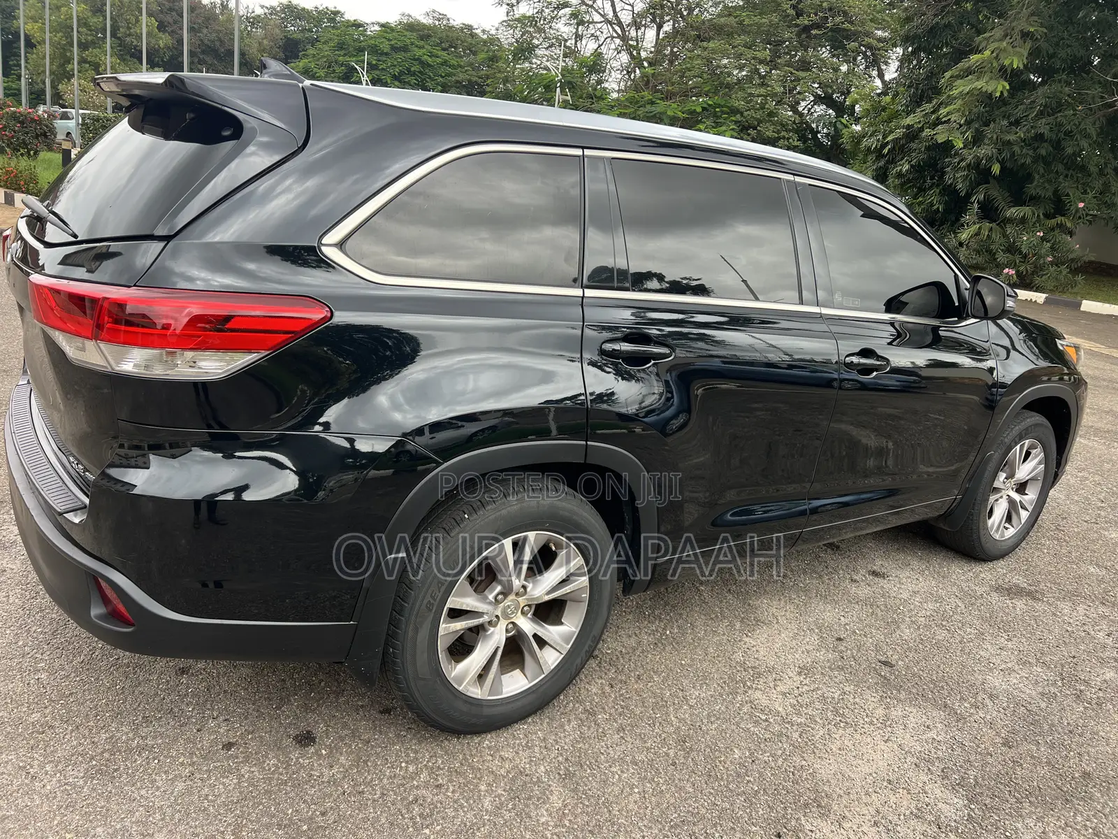 Toyota Highlander XLE V6 4x4 (3.5L 6cyl 6A) 2016 Black
