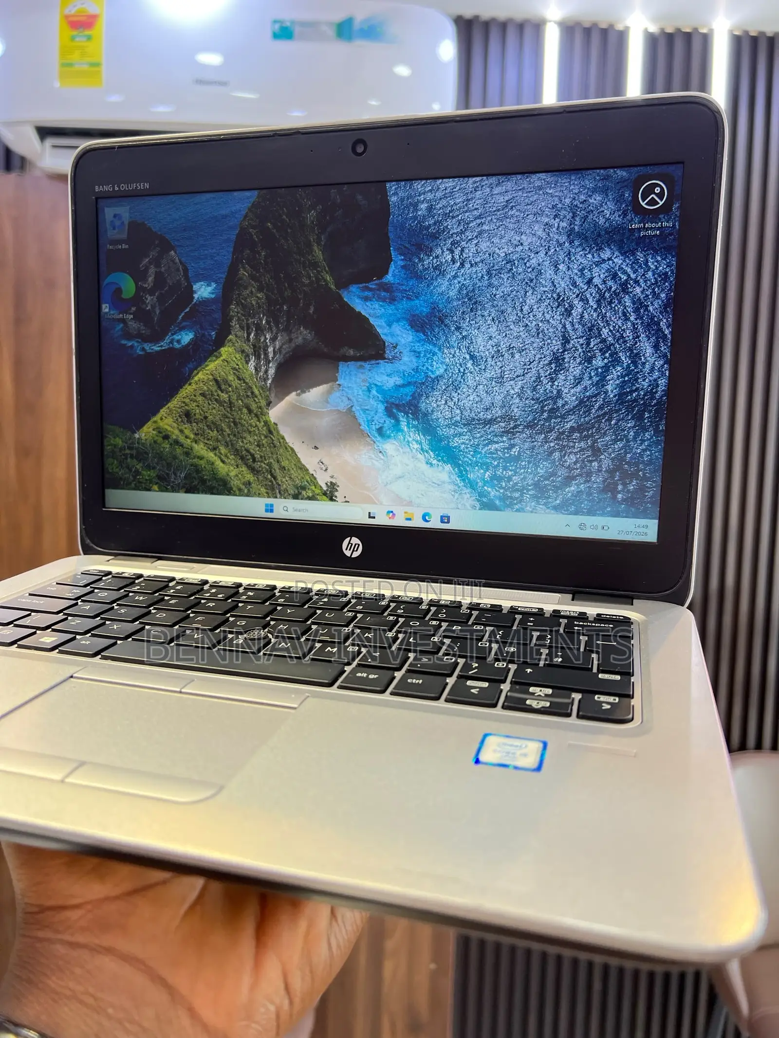 Laptop HP EliteBook 820 G3 8GB Intel Core i5 HDD+SSD 128GB