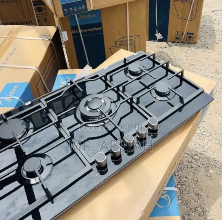 Classic Midea 90cm Built in 5 Gas Hob,Auto Ignition(90GQ095)90cm