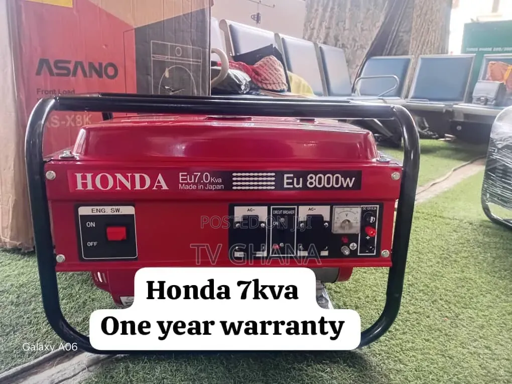 Honda 7.0kVA Generator | Powerful Petrol Genset for Home 7kva