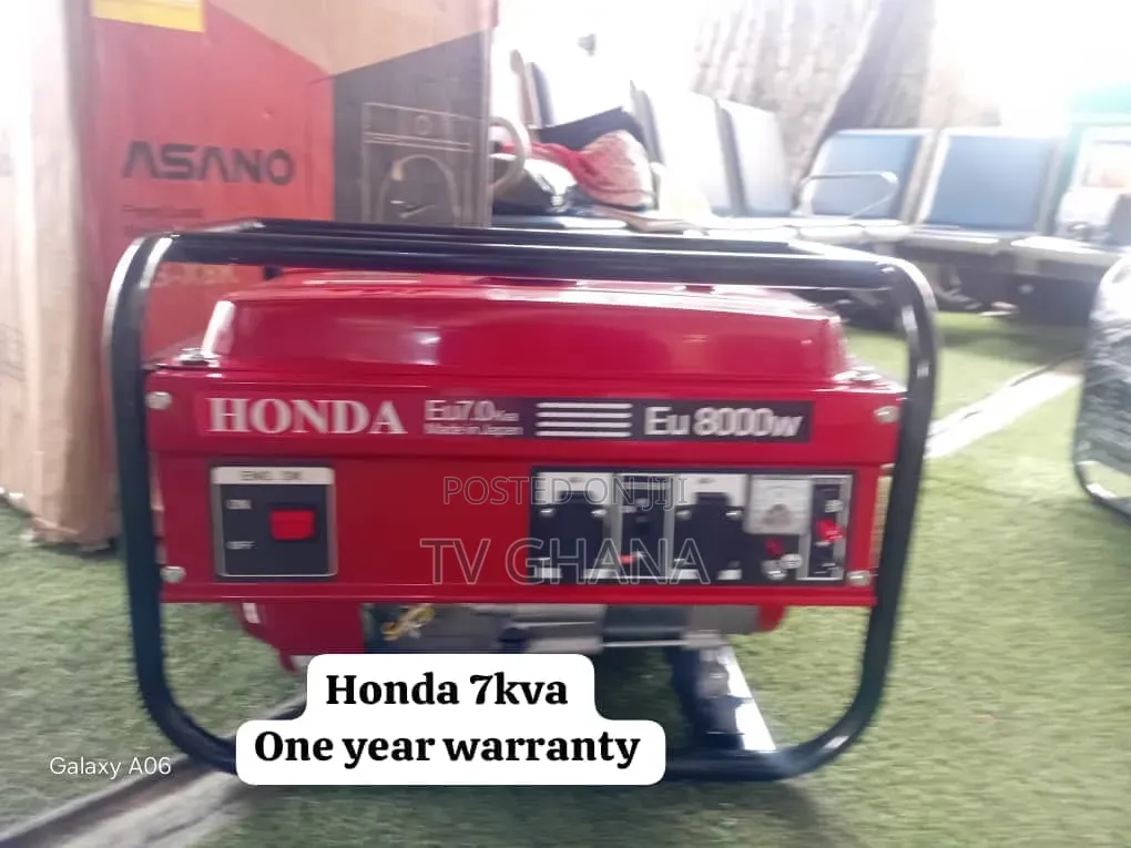 Honda 7kVA Silent Generator | Strong Backup for Appliances7kva