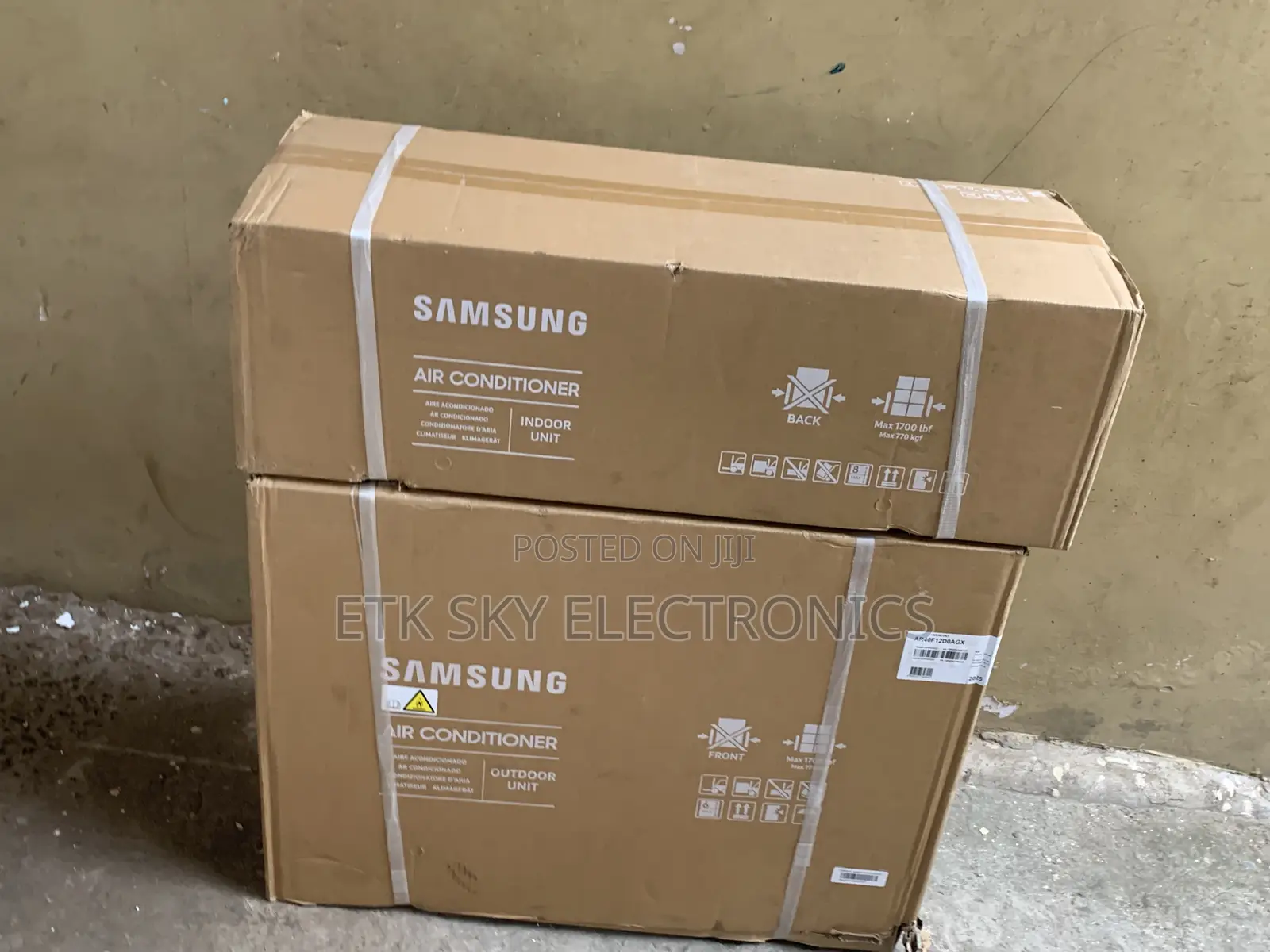 Samsung 1.5 HP Split AC R410 Gas