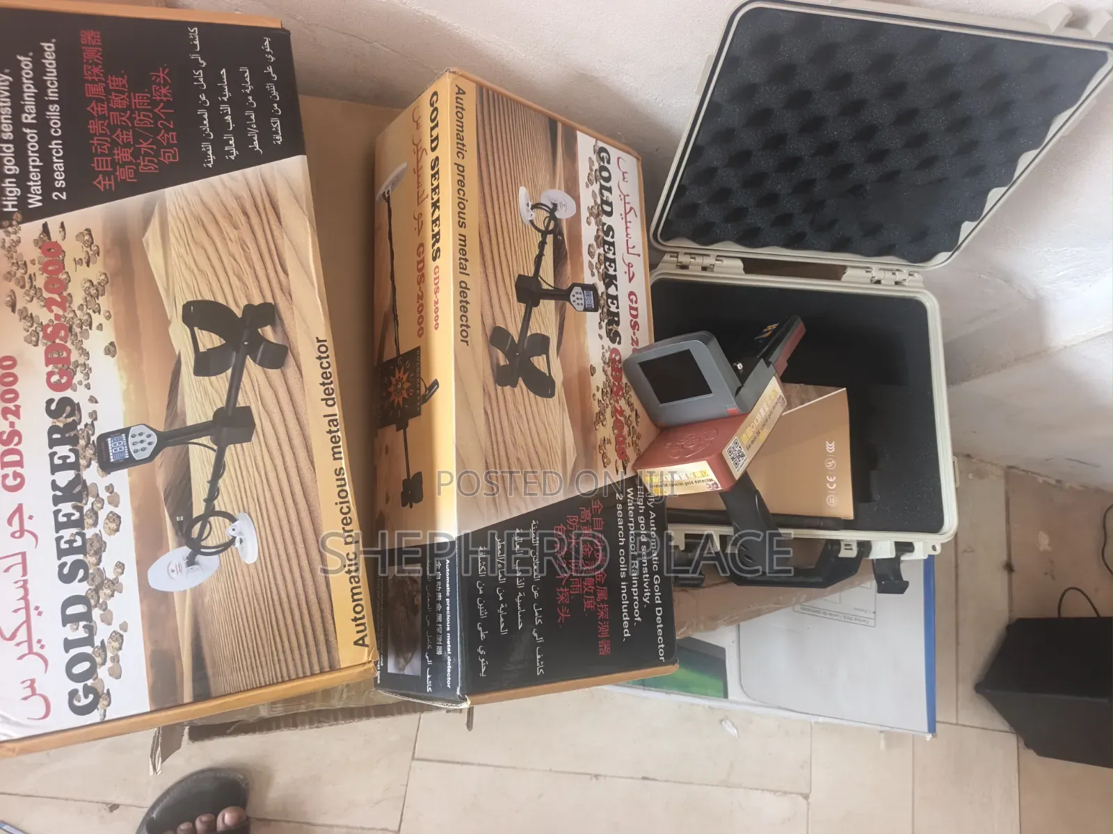 Goldseekers GDS-2000 Gold Detector Professional High Precision