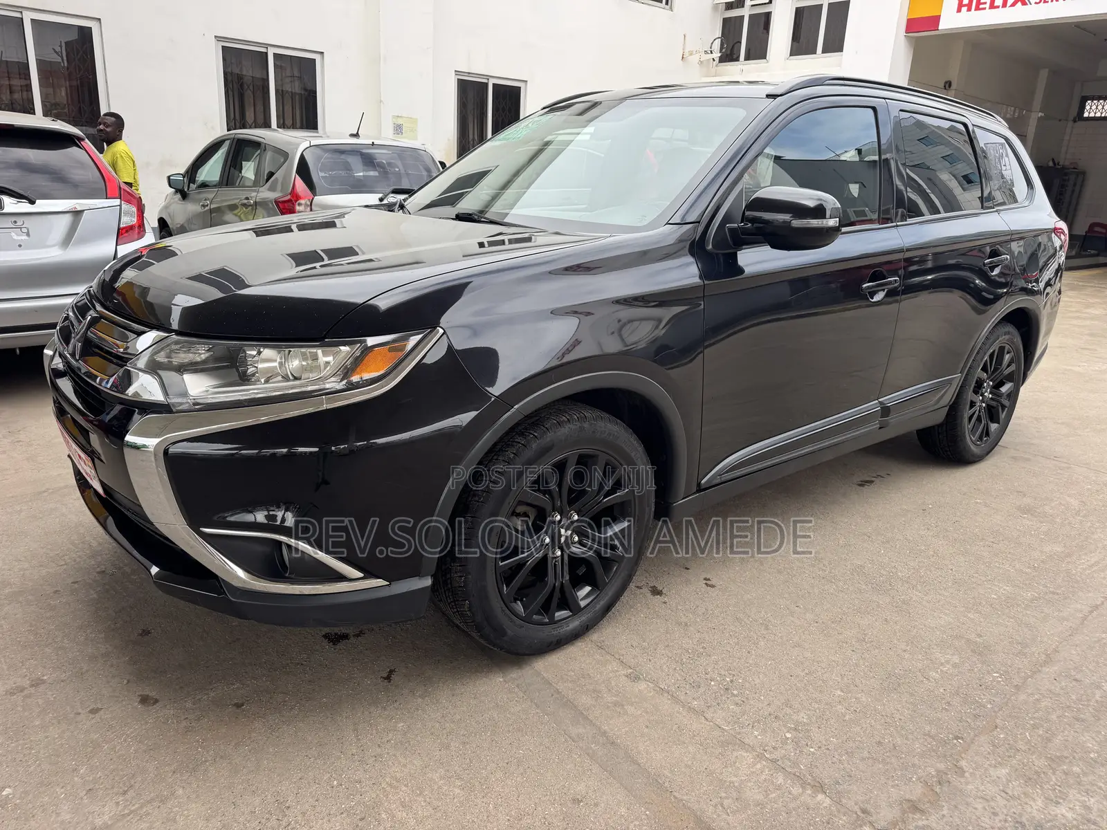 Mitsubishi Outlander SEL FWD 2018 Black