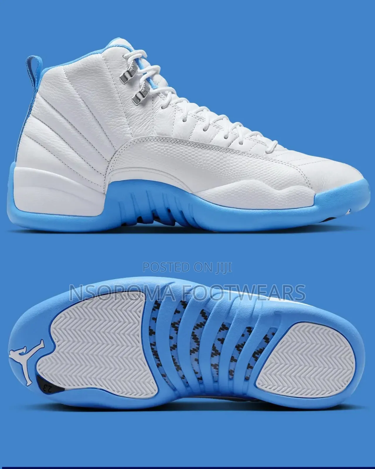 Air Jordan 12 Sneakers – GH₵350 | Sizes 38–45 | Different Colours Avai
