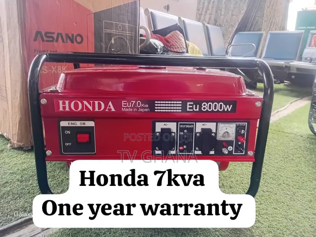 Honda 7.0kVA Petrol Generator | Fuel Efficient Durable7kva