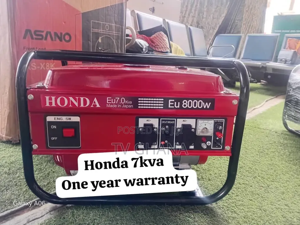Honda 7.0kVA Petrol Generator | Fuel Efficient Durable7kva