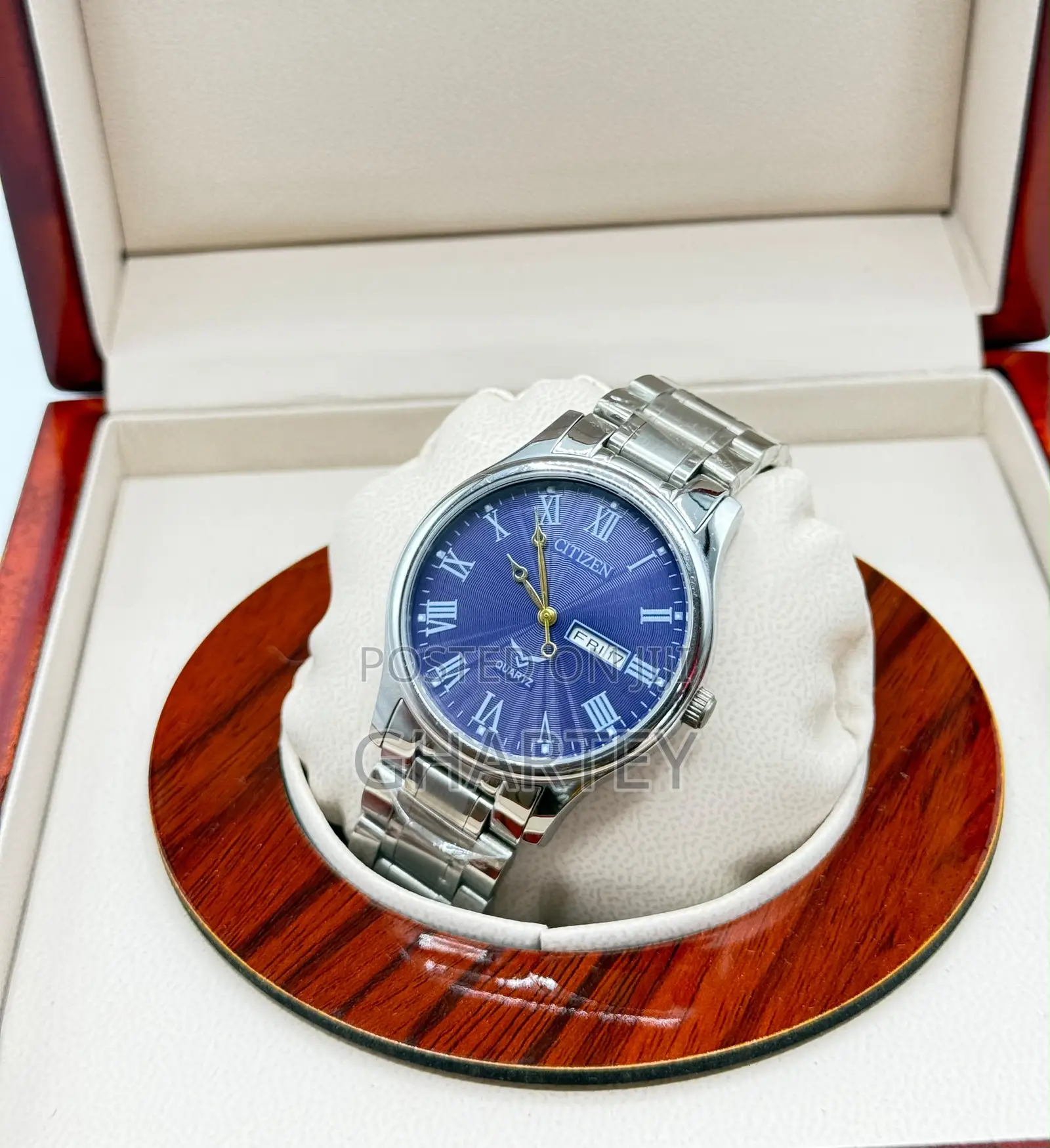 Citizen Quartz Watch – Classic Day Date Stainless Steel Timepiece