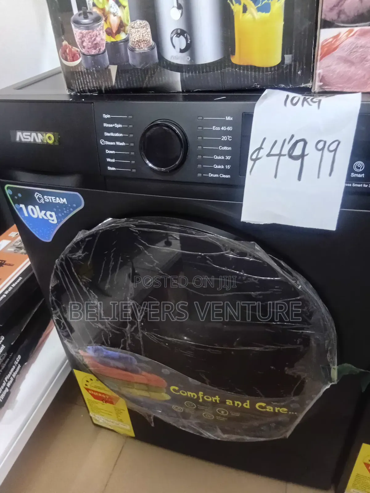 Asano 10KG Washing Machine – Easy to Use Energy Efficient 10kg
