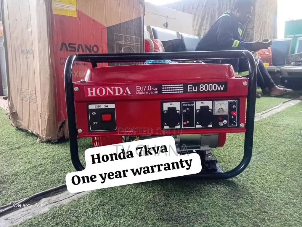 Honda 7kVA Generator – Quality Power for Every Need7kva