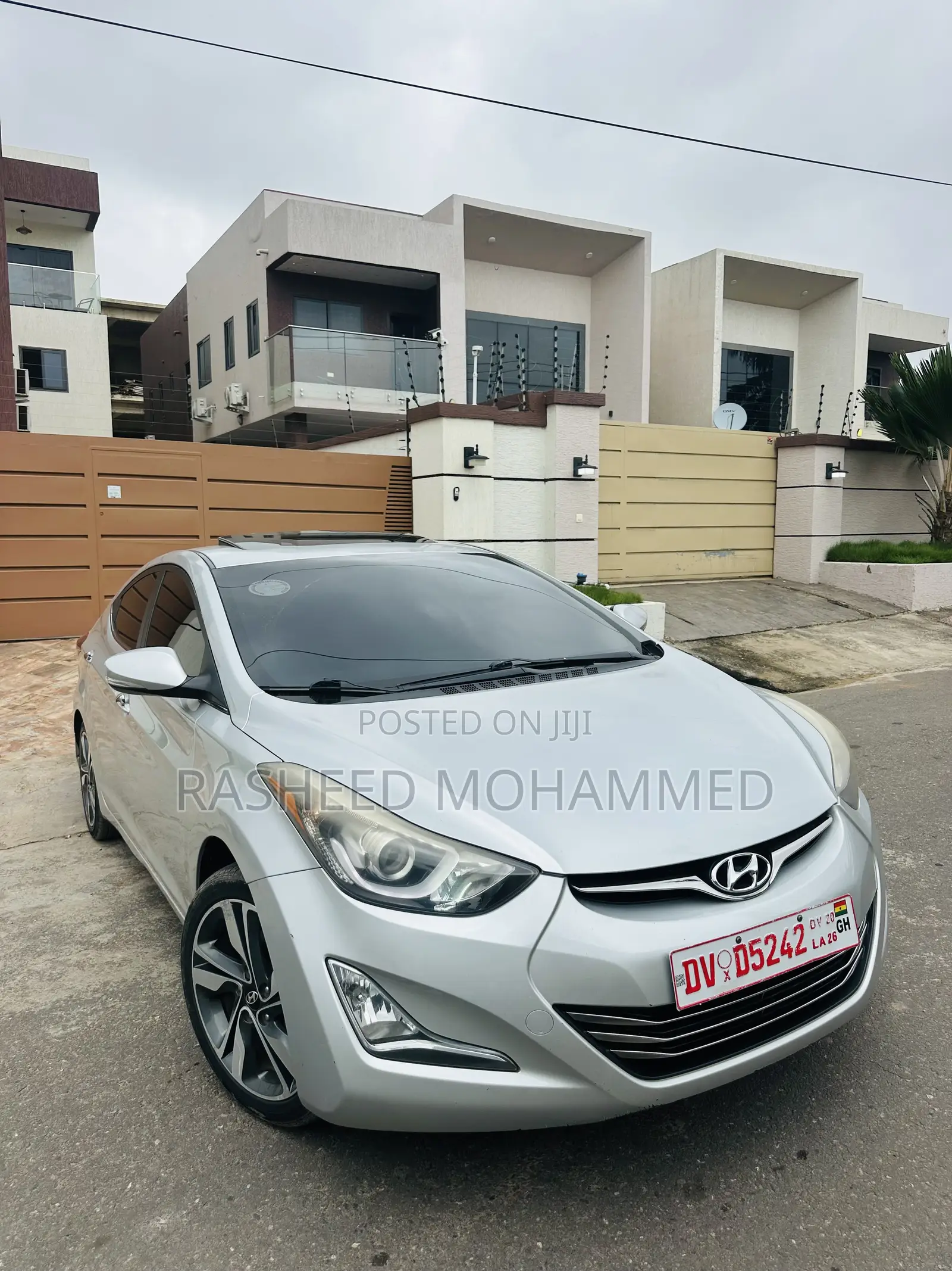 Hyundai Elantra Limited 4dr Sedan (1.8L 4cyl 6A) 2014 Silver