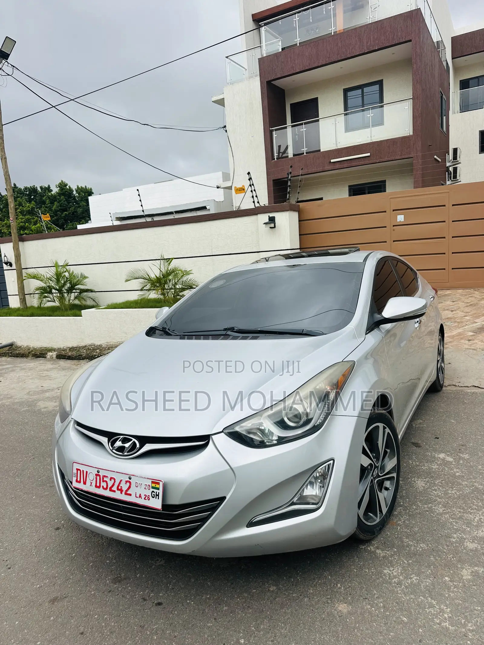 Hyundai Elantra Limited 4dr Sedan (1.8L 4cyl 6A) 2014 Silver