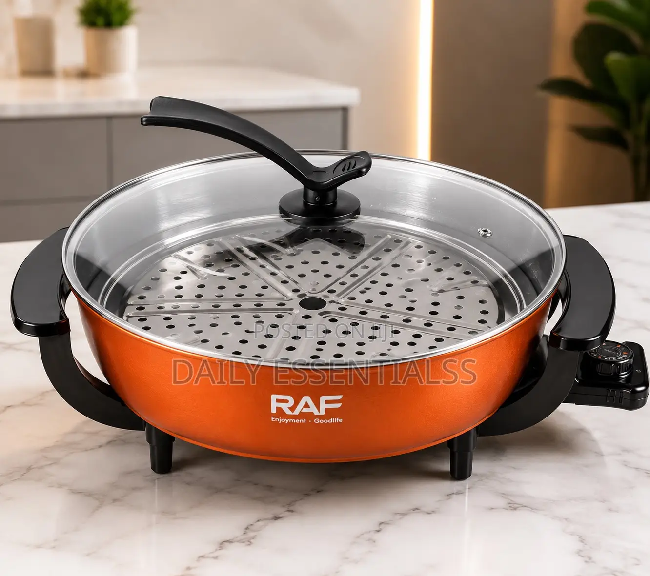 Raf Electric Hot Pot 10Litres – Non-Stick Powerful