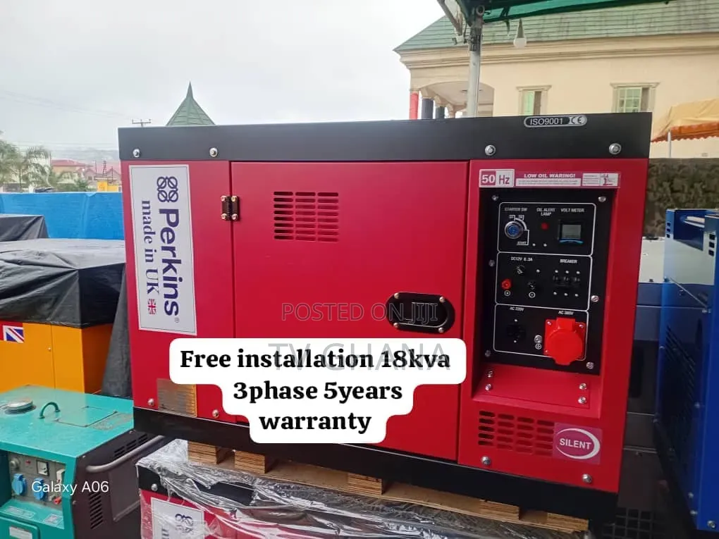 Perkins 18kVA Diesel Generator – Rugged, Quiet Reliable18kva