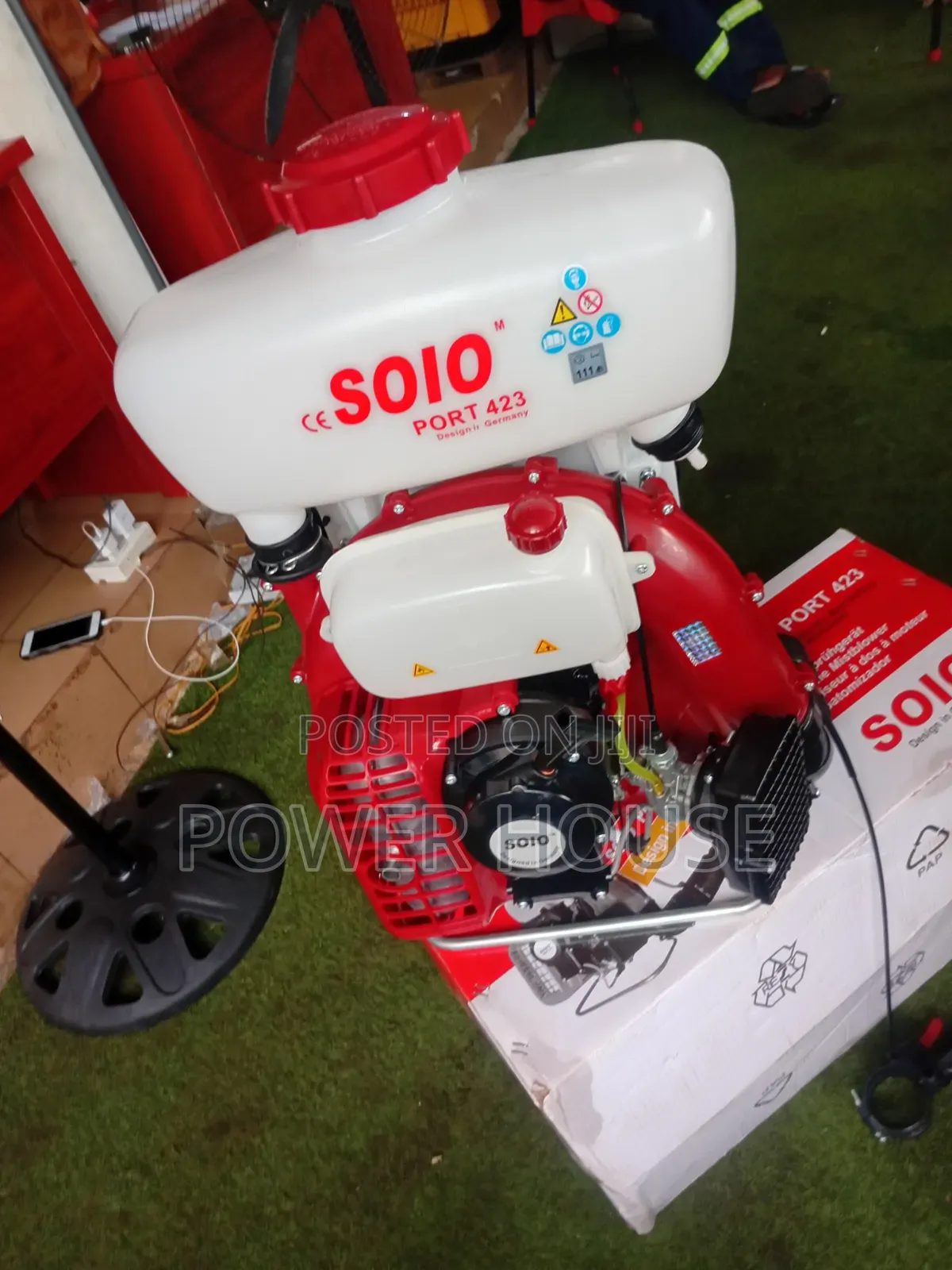 Professional-Grade SOLO PORT 423 – Spray Faster, Harvest Better
