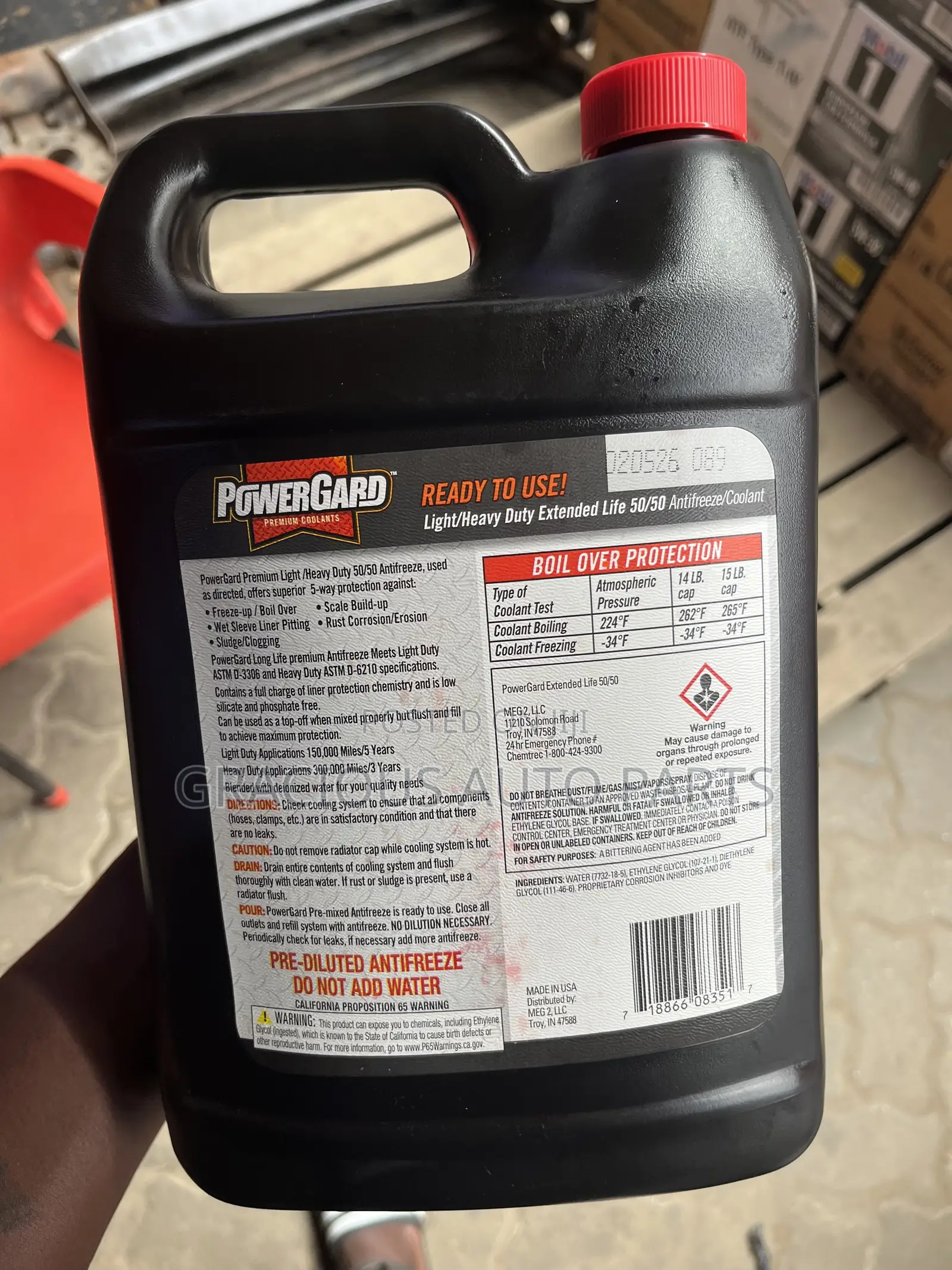 Powergard Anti Freeze Coolant