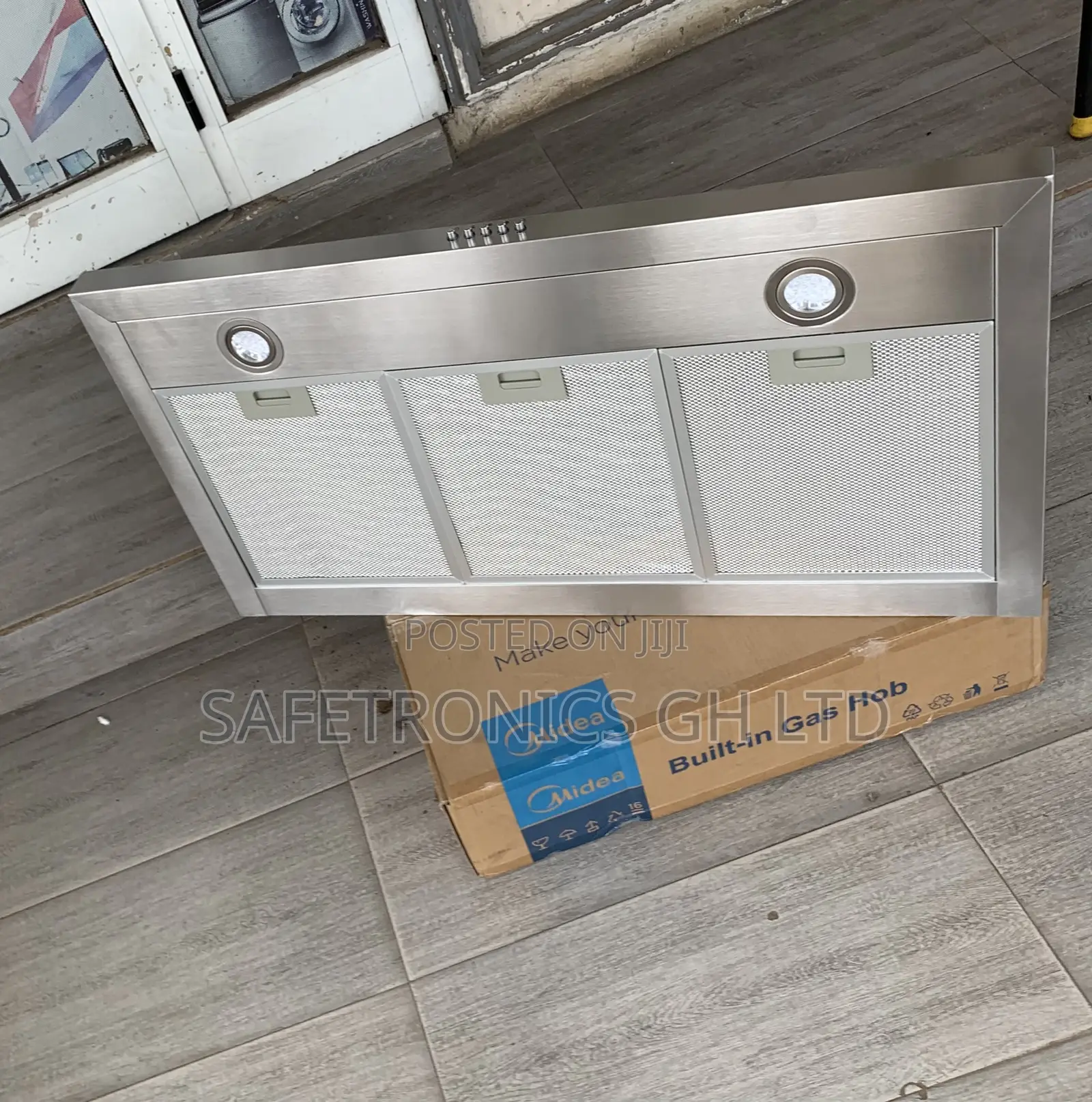 Authentic Grey Midea 90CM Cooker Hood 220-240v 50Hz 90M21