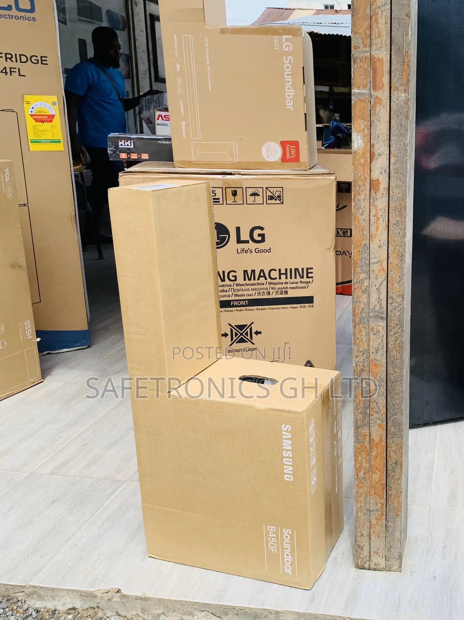 Secure Sleek Samsung B-Series Soundbar HW-B450F 2.1 Ch Subwoofer(2025)