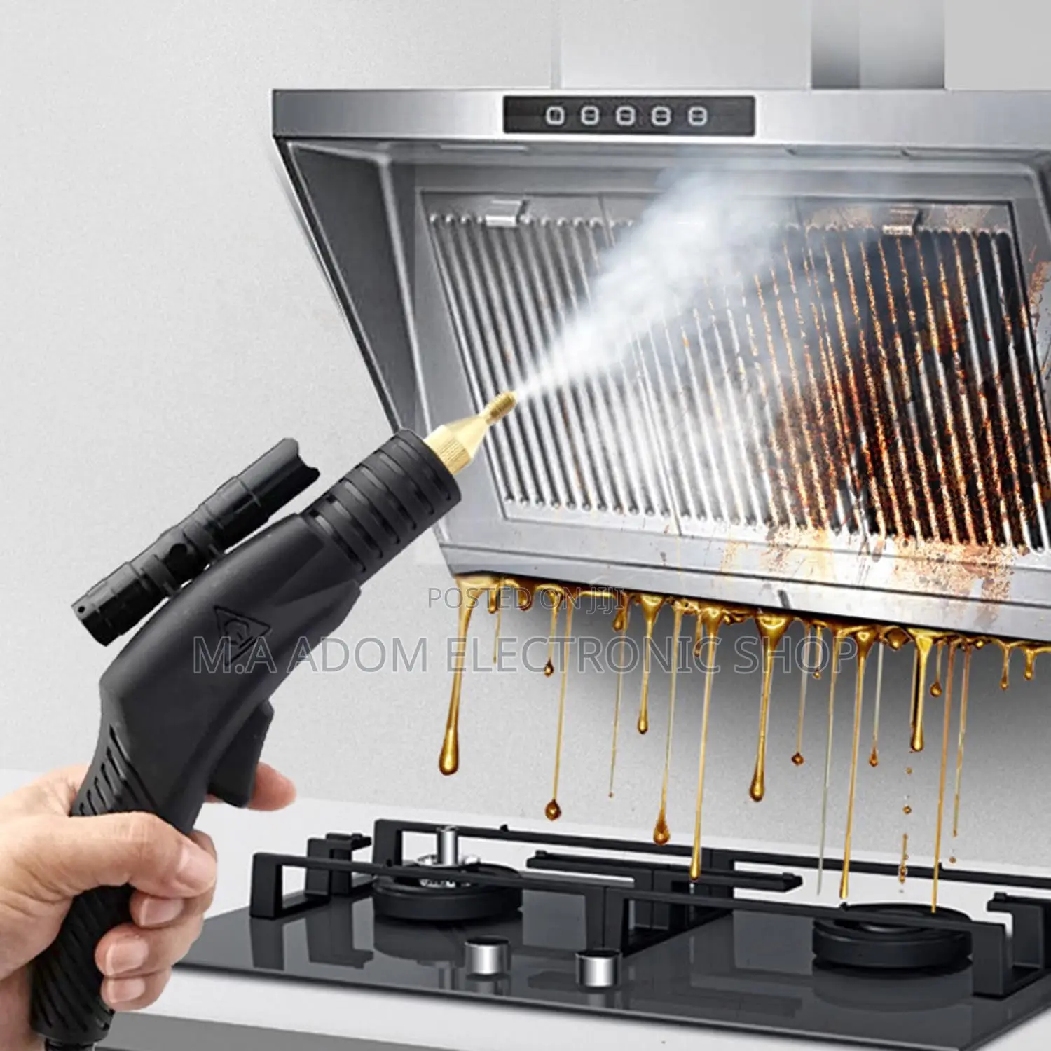 Handheld High Pressure Steam Cleaner 3.5 Bar High Temperature