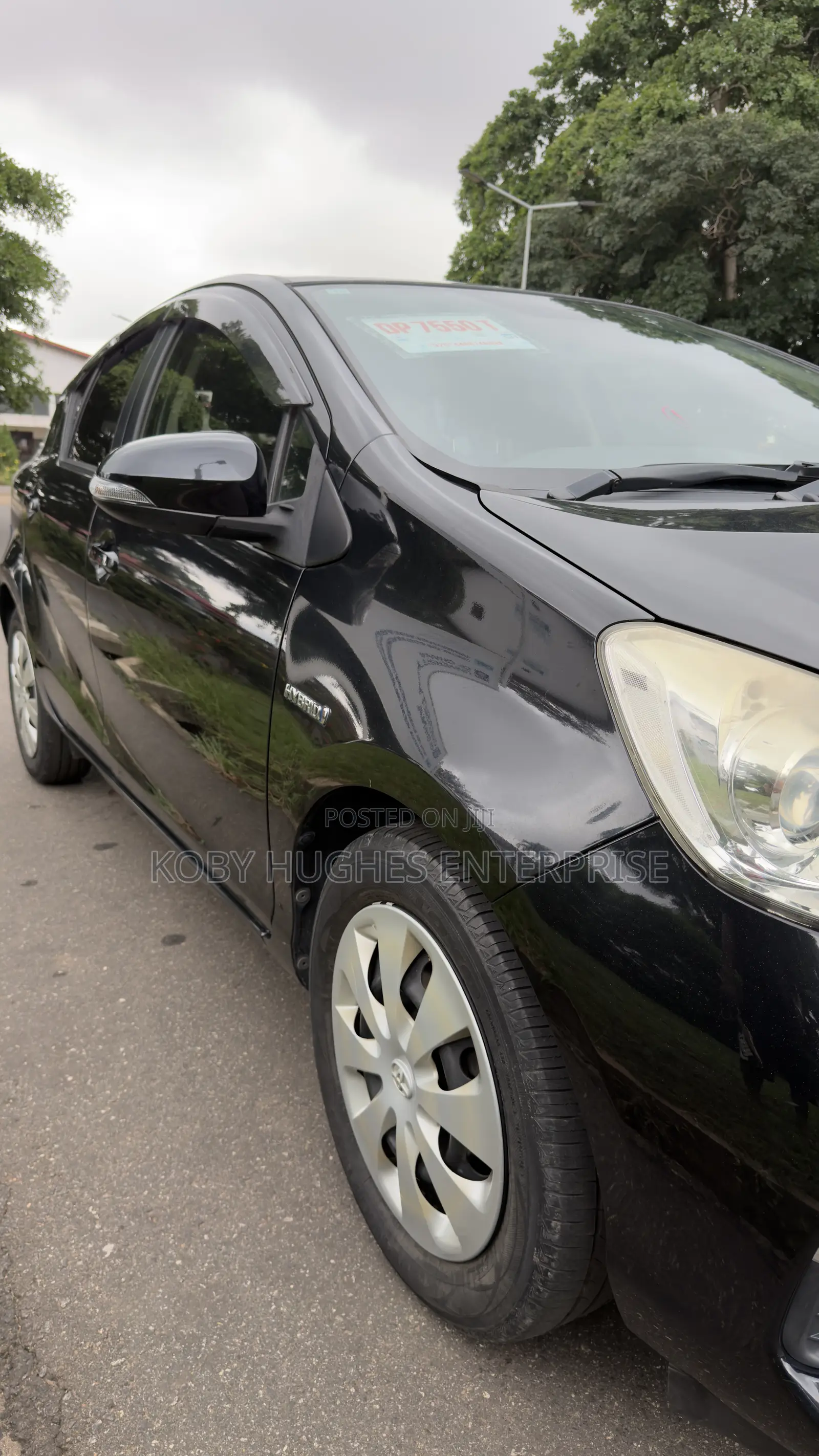Toyota Aqua 2012 Matt Black