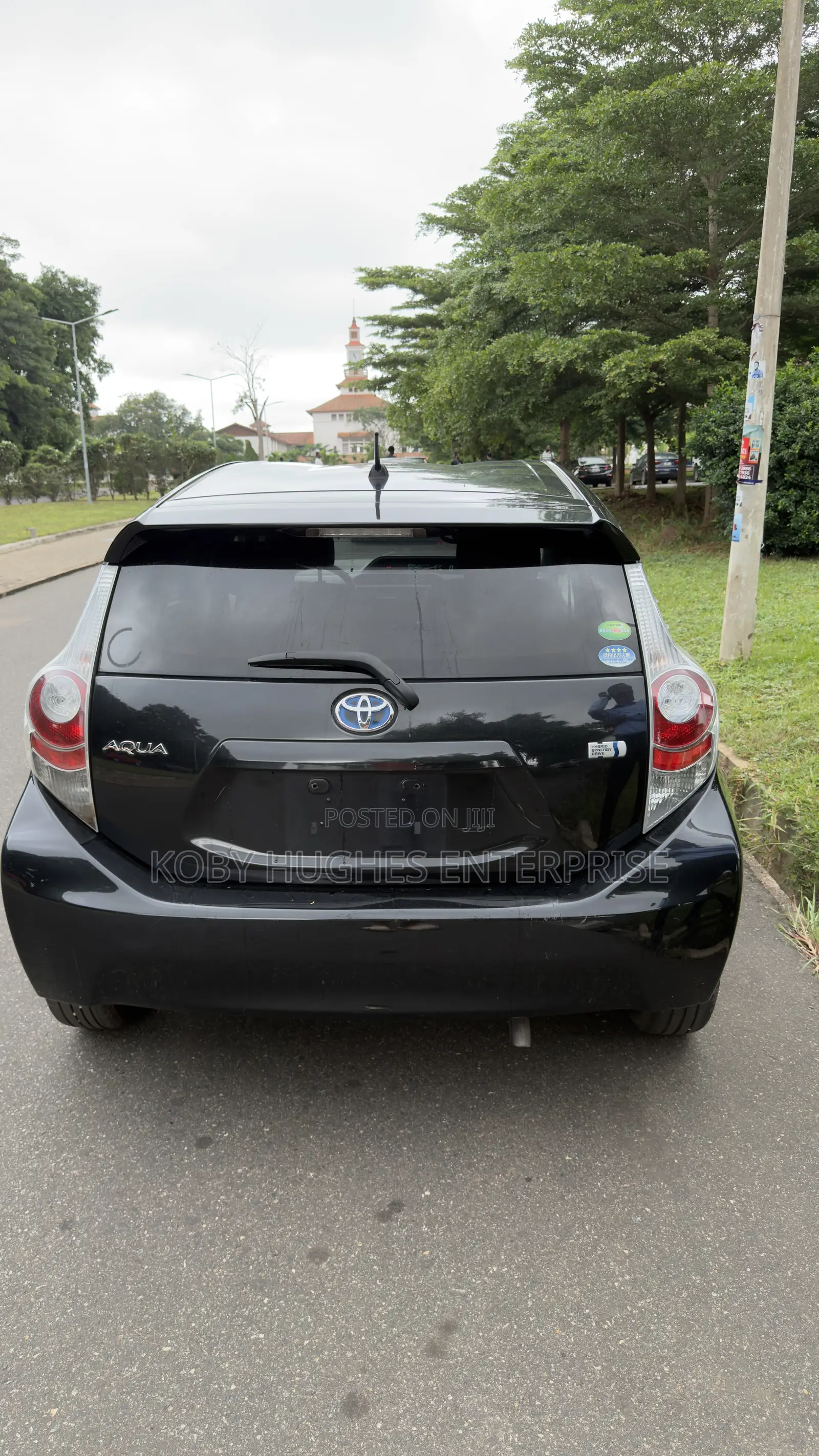 Toyota Aqua 2012 Matt Black