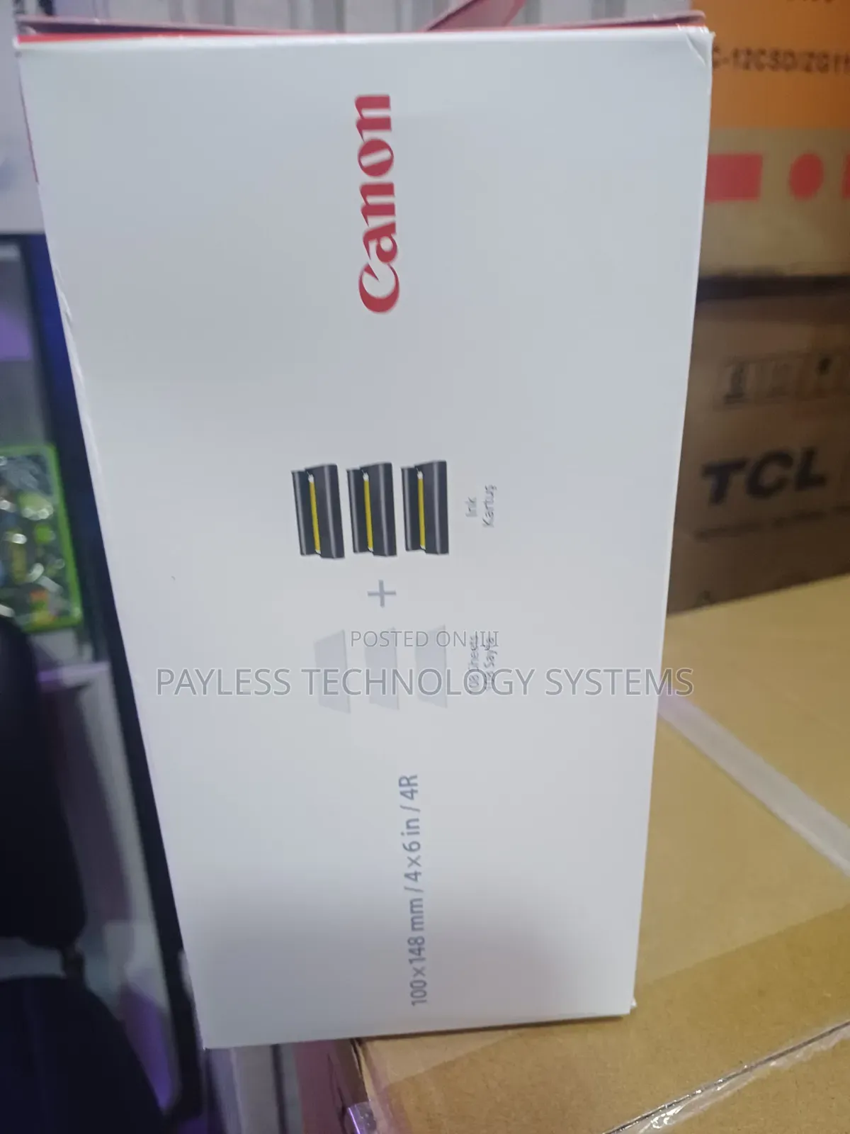 Canon Selphy Cp1000 Compact Photo Paper and Ink Cartridges