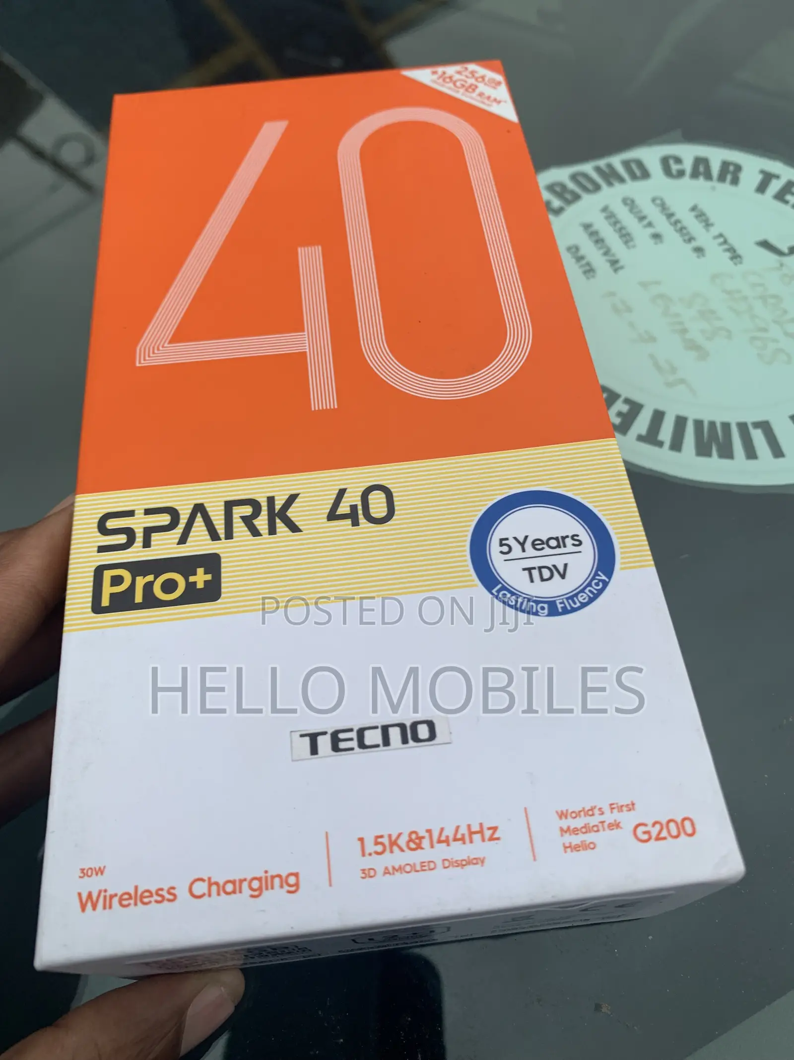 New Tecno Spark 40 Pro+ 256 GB Gray