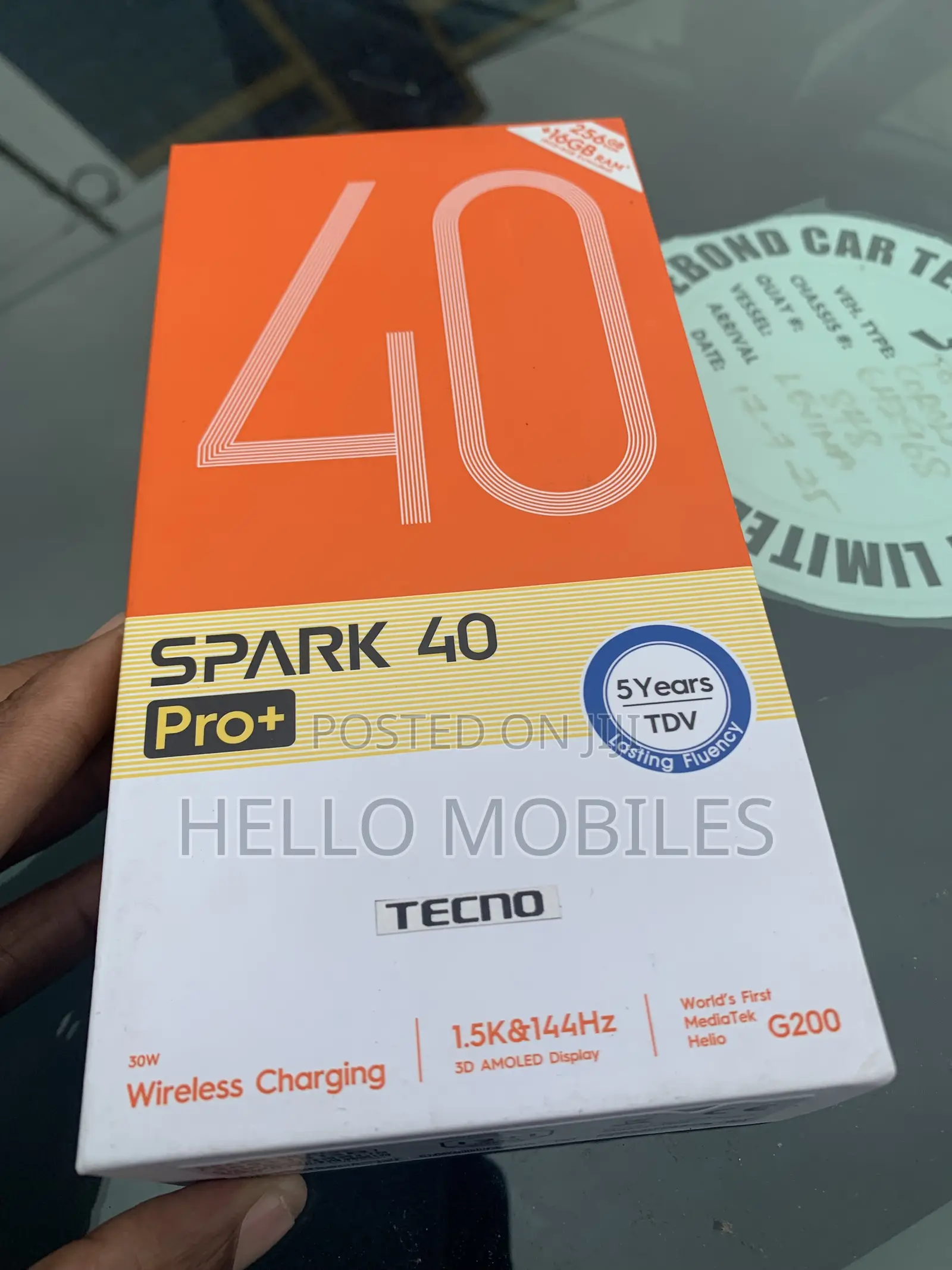 New Tecno Spark 40 Pro+ 256 GB Gray