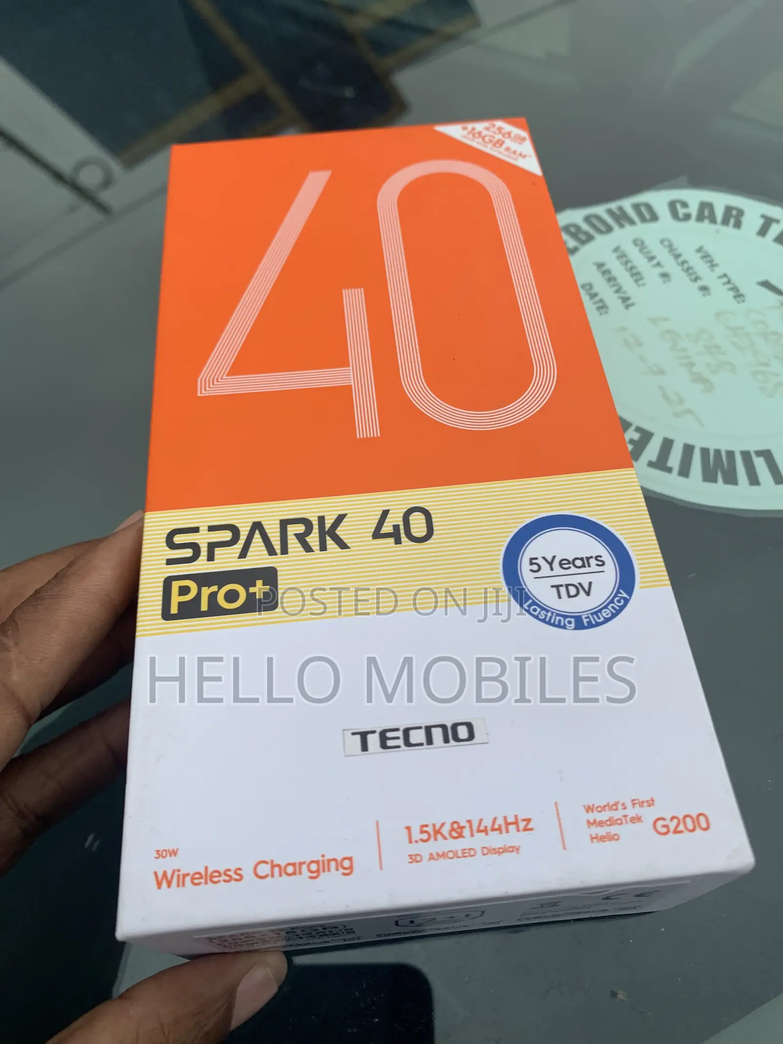 New Tecno Spark 40 Pro+ 256 GB Gray