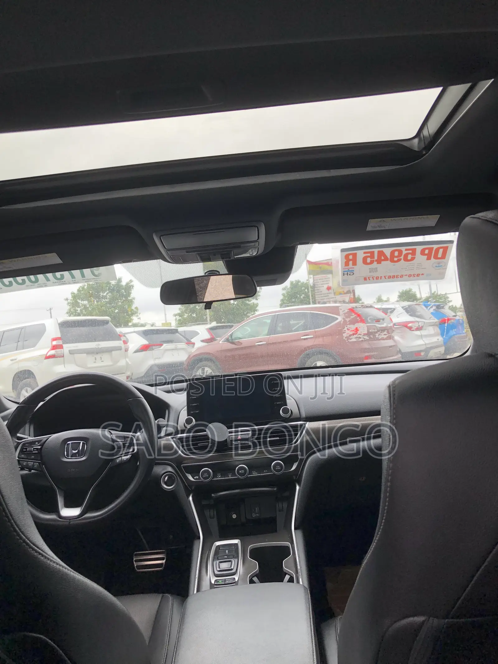 Honda Accord Sport (2.0L 4cyl Turbo 10A) 2019 Black