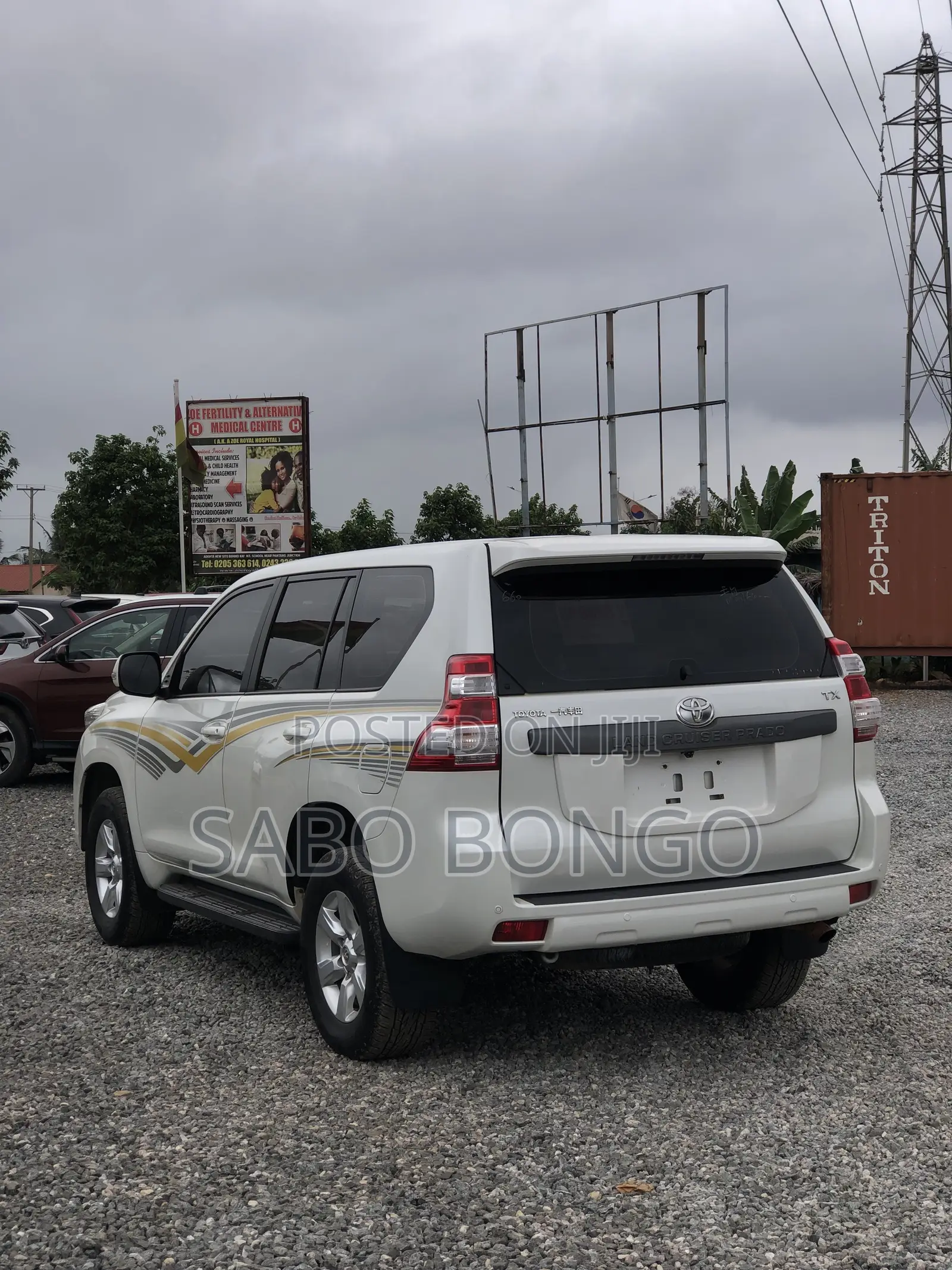 Toyota Land Cruiser Prado 2.7 2017 White