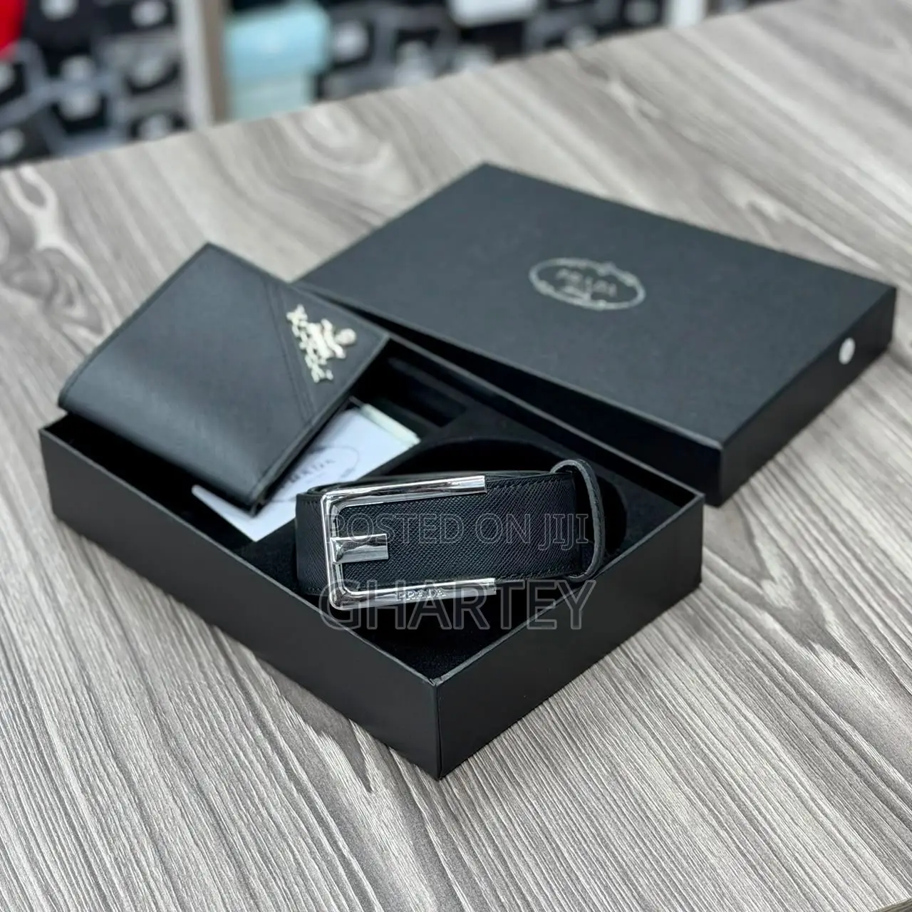 Luxury Men’s Belt Wallet Gift Set –Premium Leather Style in Gift Box