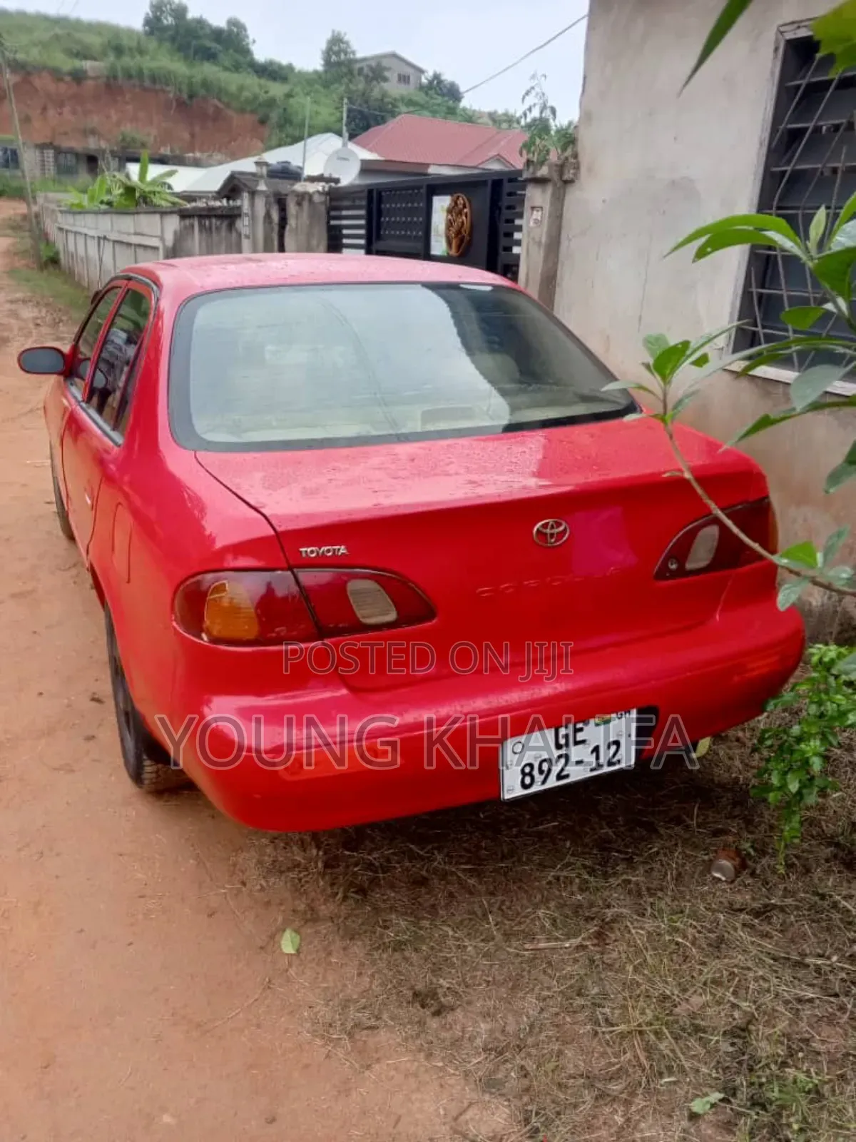 Toyota Corolla 2003 Red