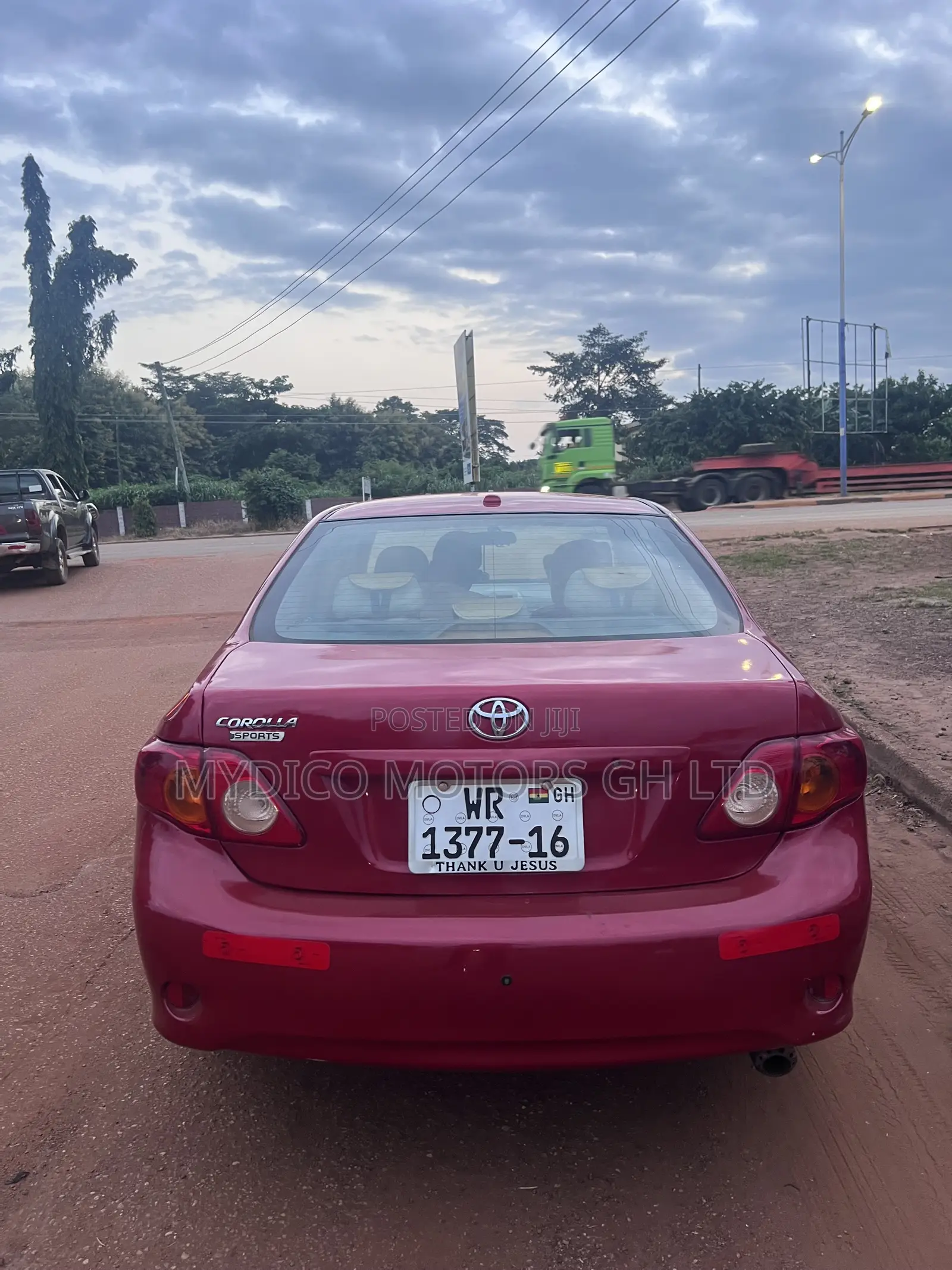 Toyota Corolla LE 4dr Sedan (1.8L 4cyl 4A) 2010 Red