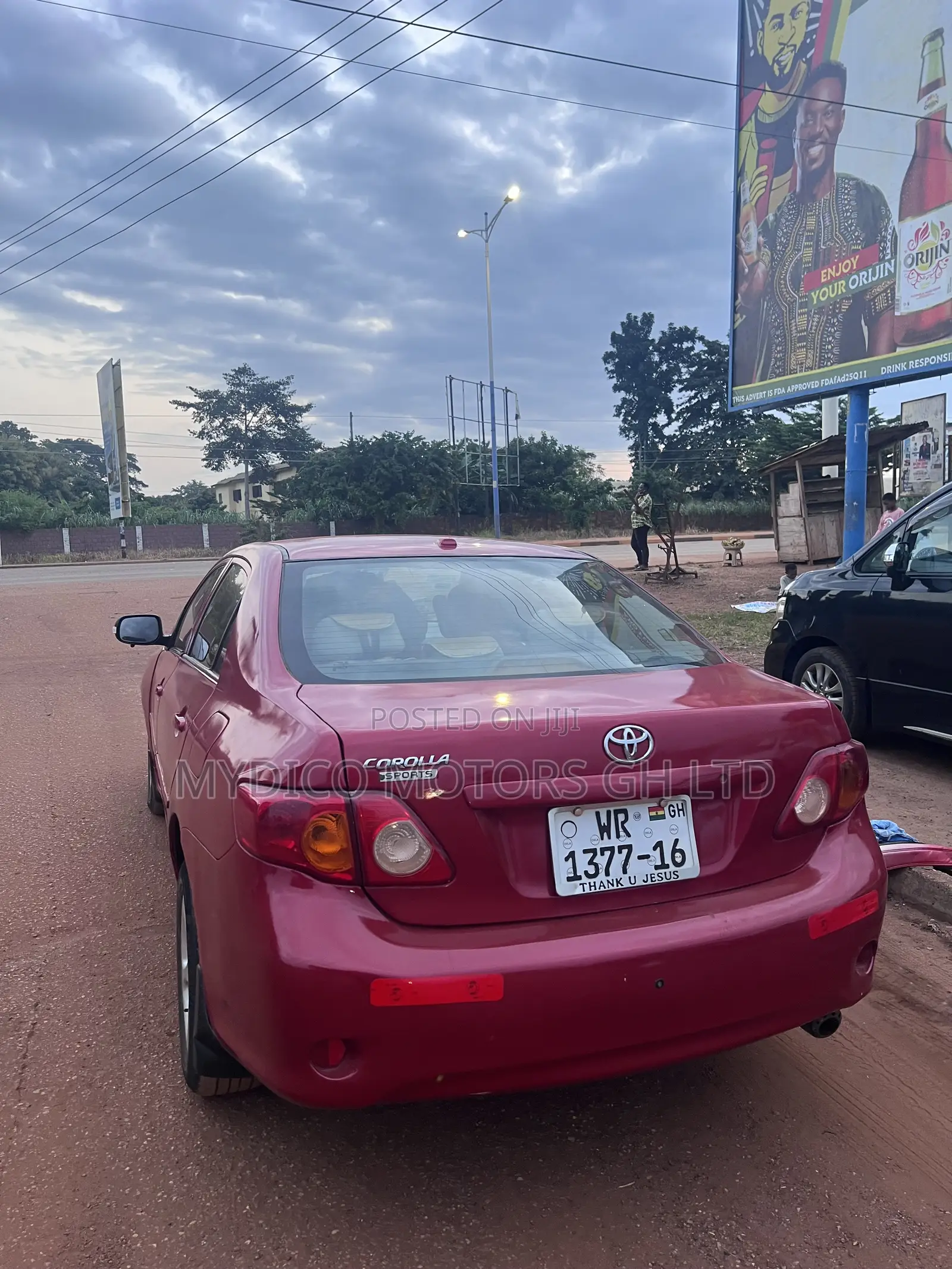 Toyota Corolla LE 4dr Sedan (1.8L 4cyl 4A) 2010 Red