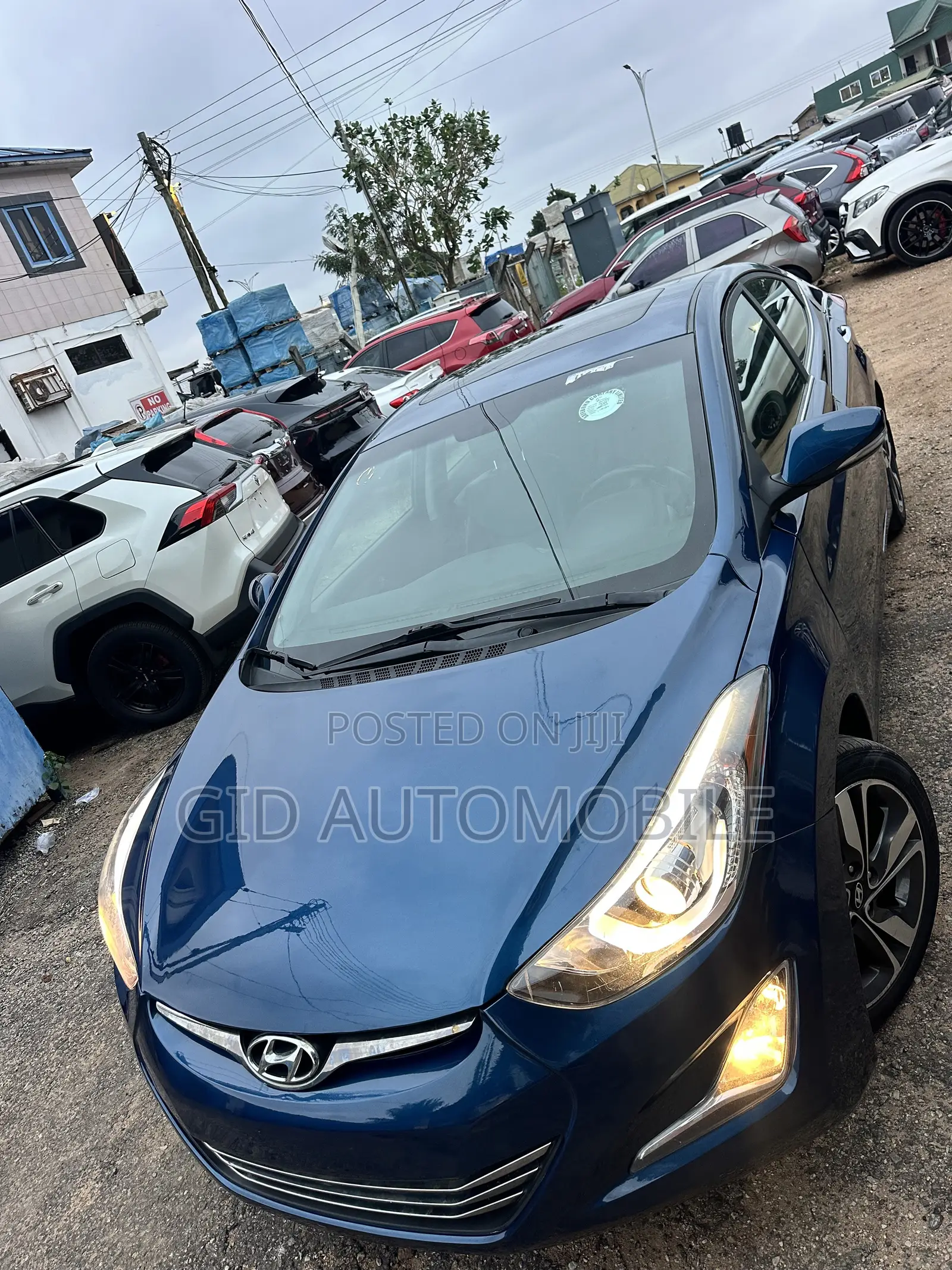 Hyundai Elantra Limited 4dr Sedan (1.8L 4cyl 6A) 2015 Blue