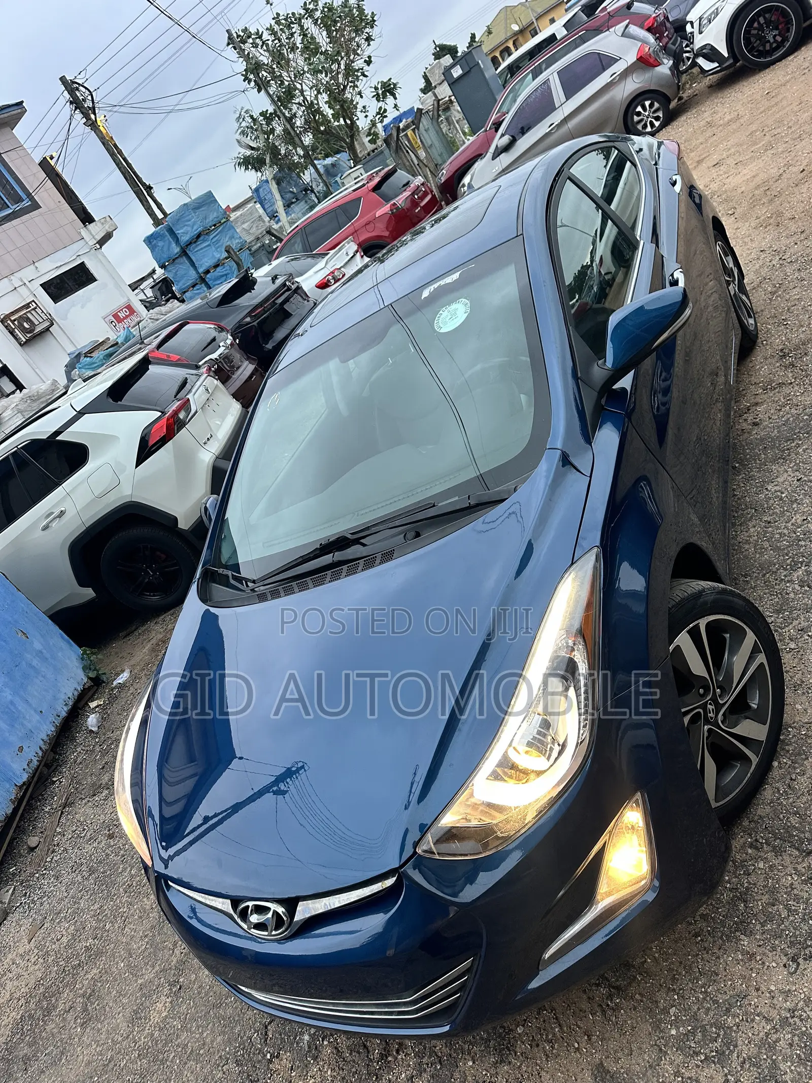 Hyundai Elantra Limited 4dr Sedan (1.8L 4cyl 6A) 2015 Blue