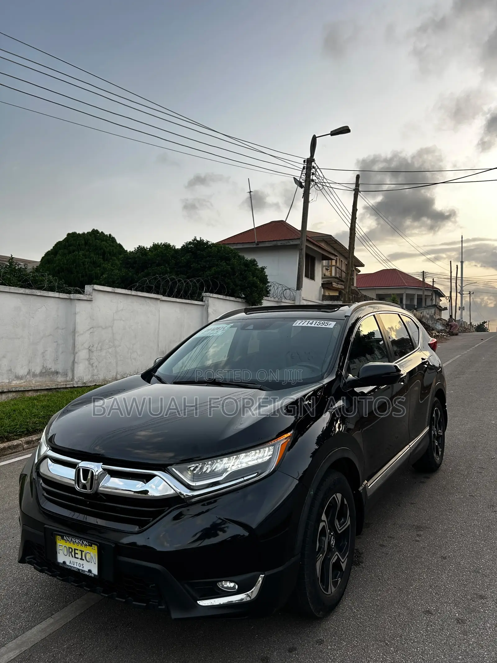 Honda CR-V Touring AWD 2019 Black