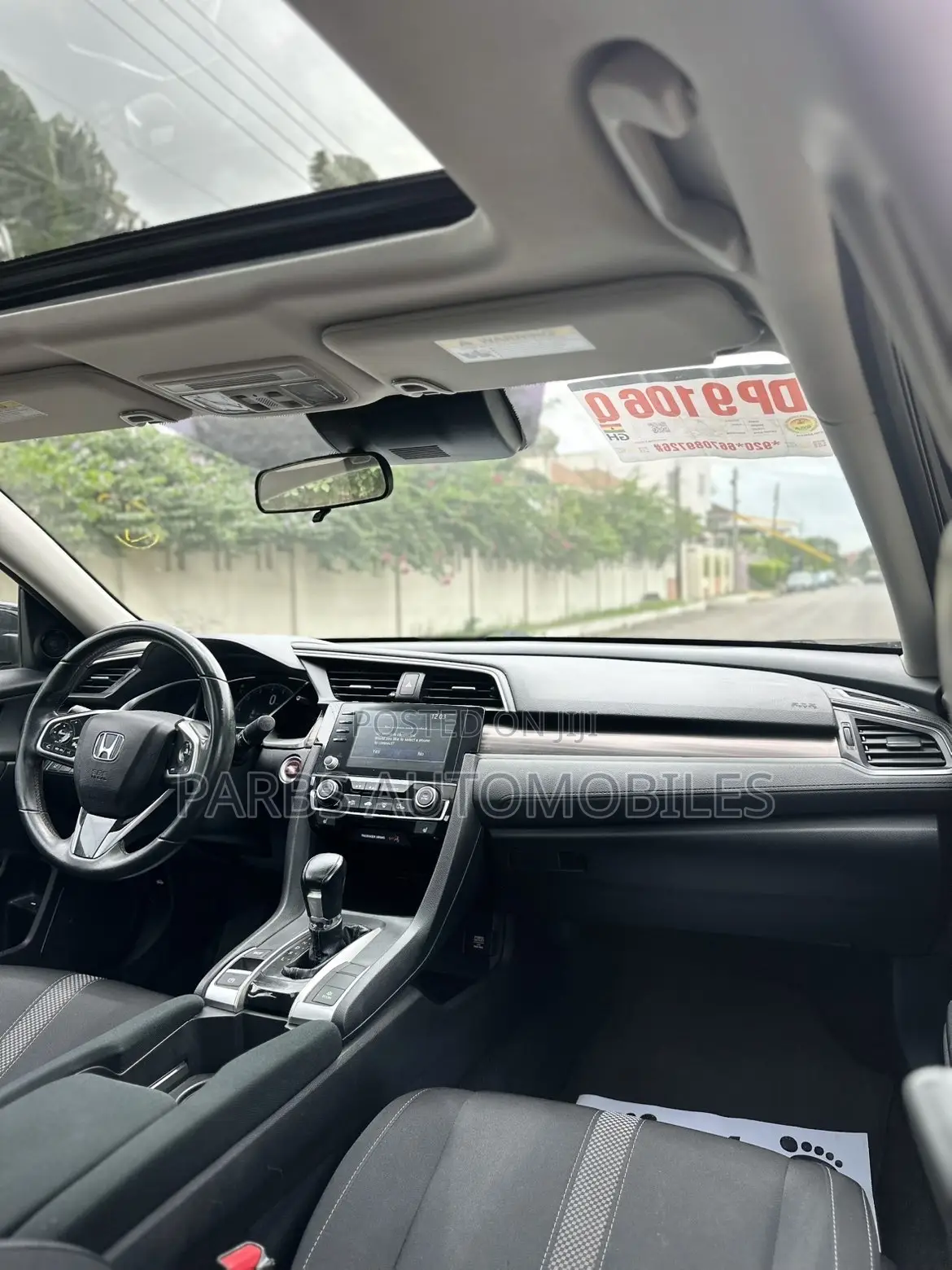 Honda Civic EX Sedan 2020 Black