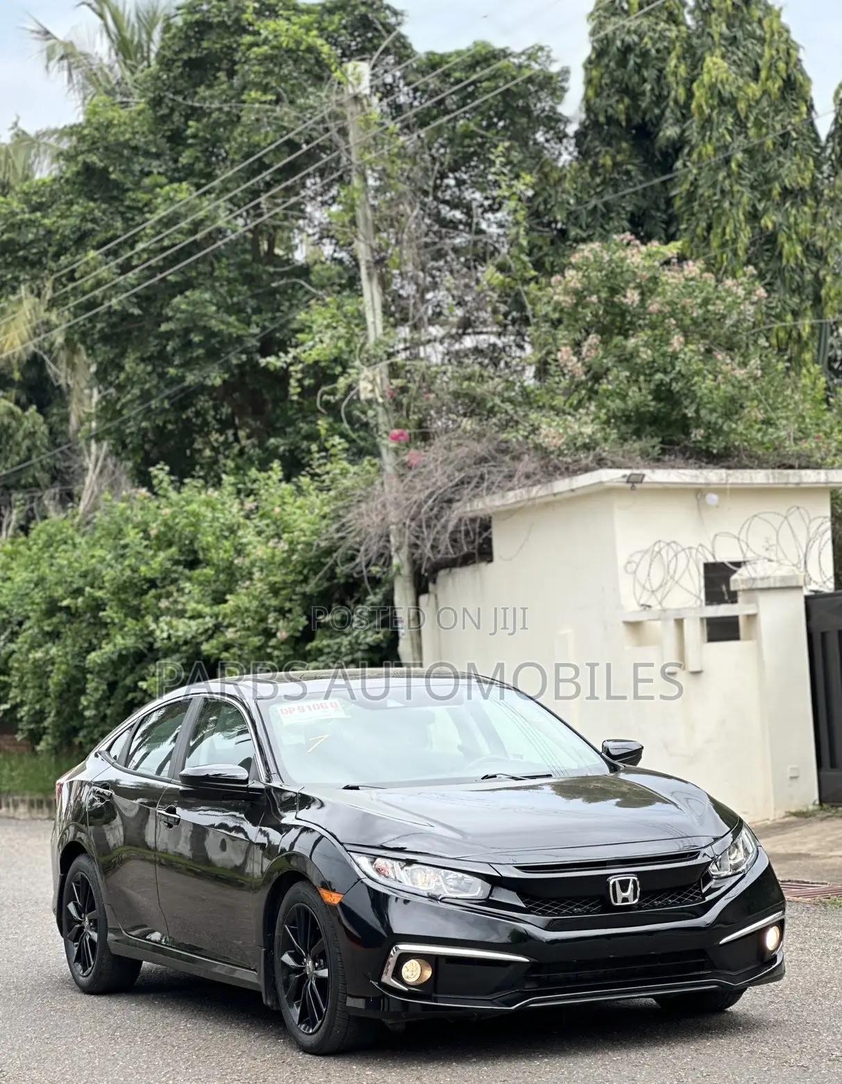 Honda Civic EX Sedan 2020 Black