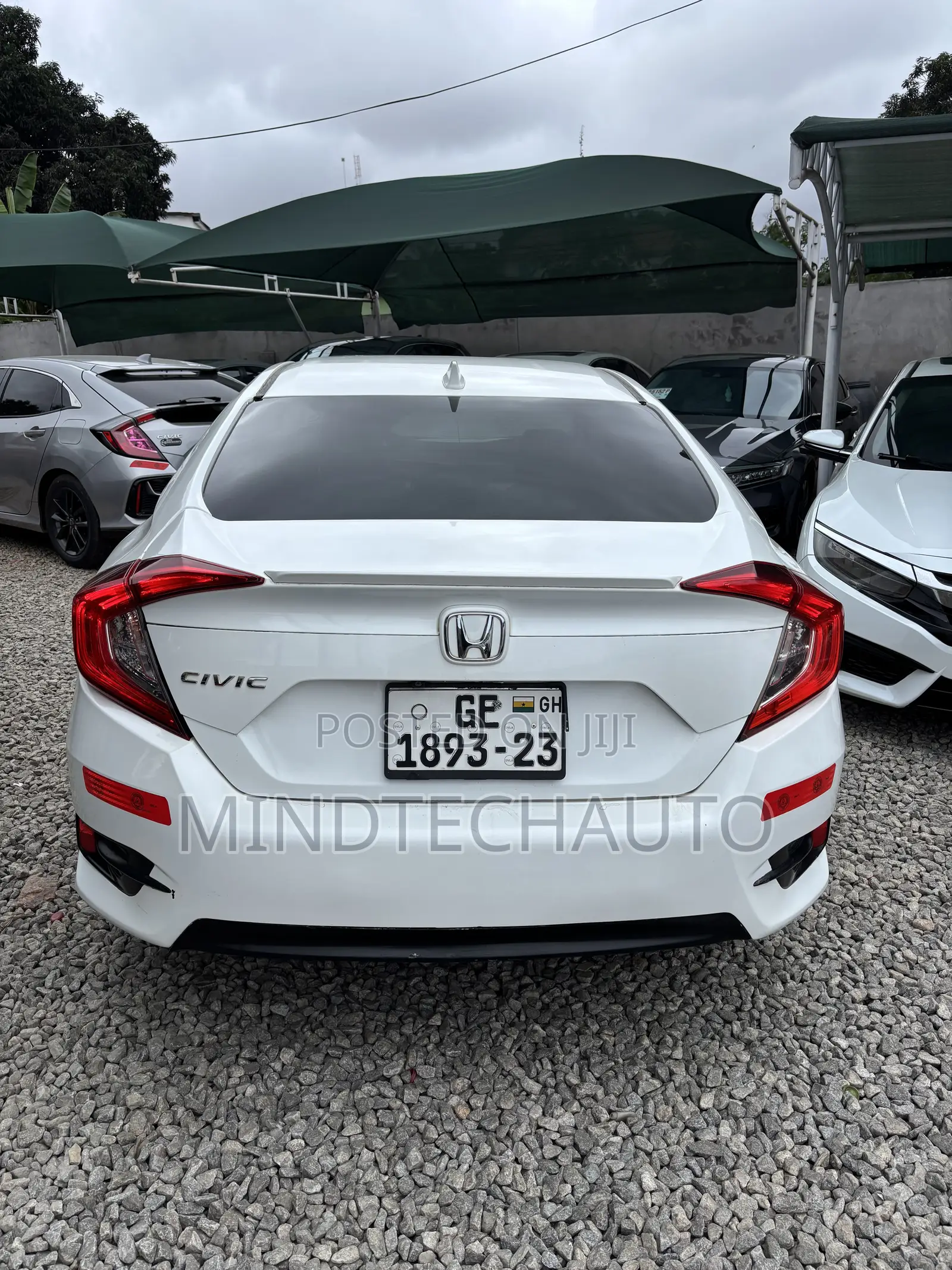 Honda Civic EX-L 4dr Sedan (1.5L 4cyl) 2017 White