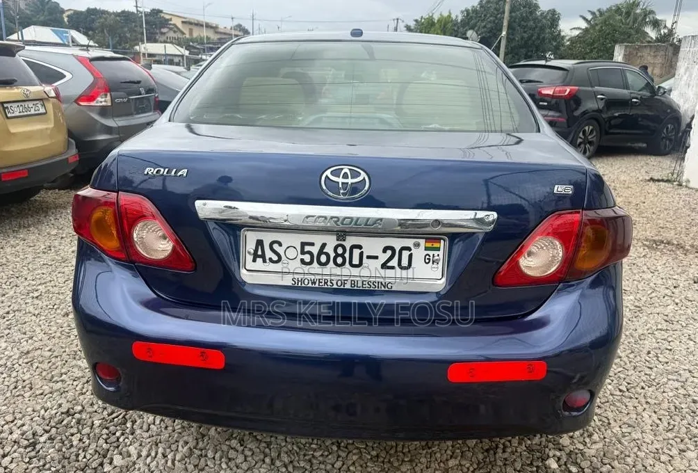 Toyota Corolla 2009 Blue