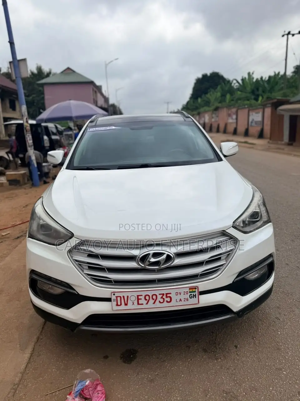 Hyundai Santa Fe Limited AWD 2017 White