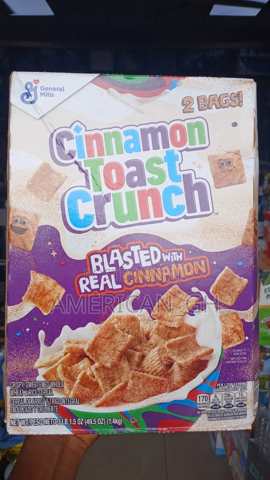 CINNAMON Toast Crunch (2 Bags)